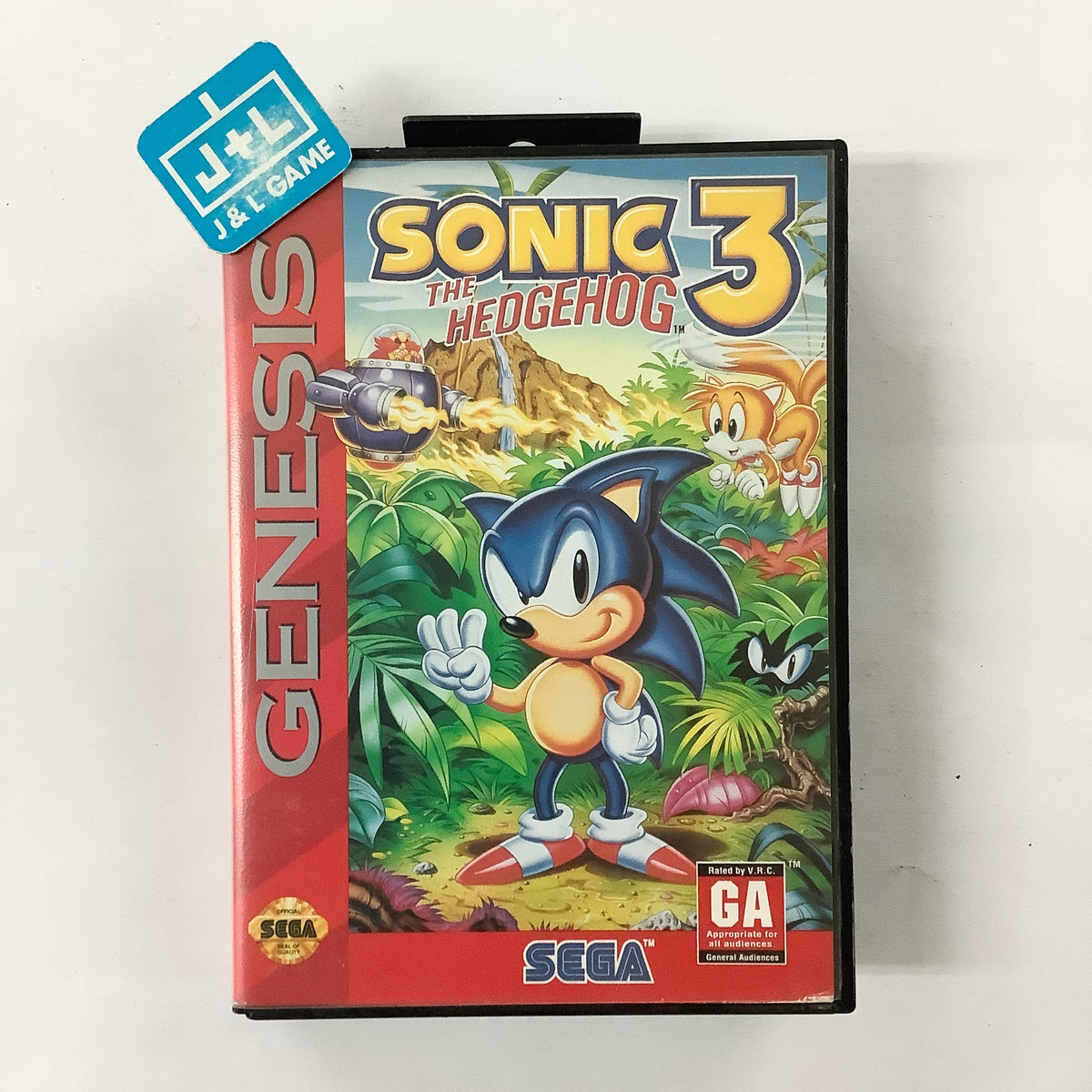 Sonic the Hedgehog 3 - (SG) SEGA Genesis [Pre-Owned] | J&L Game