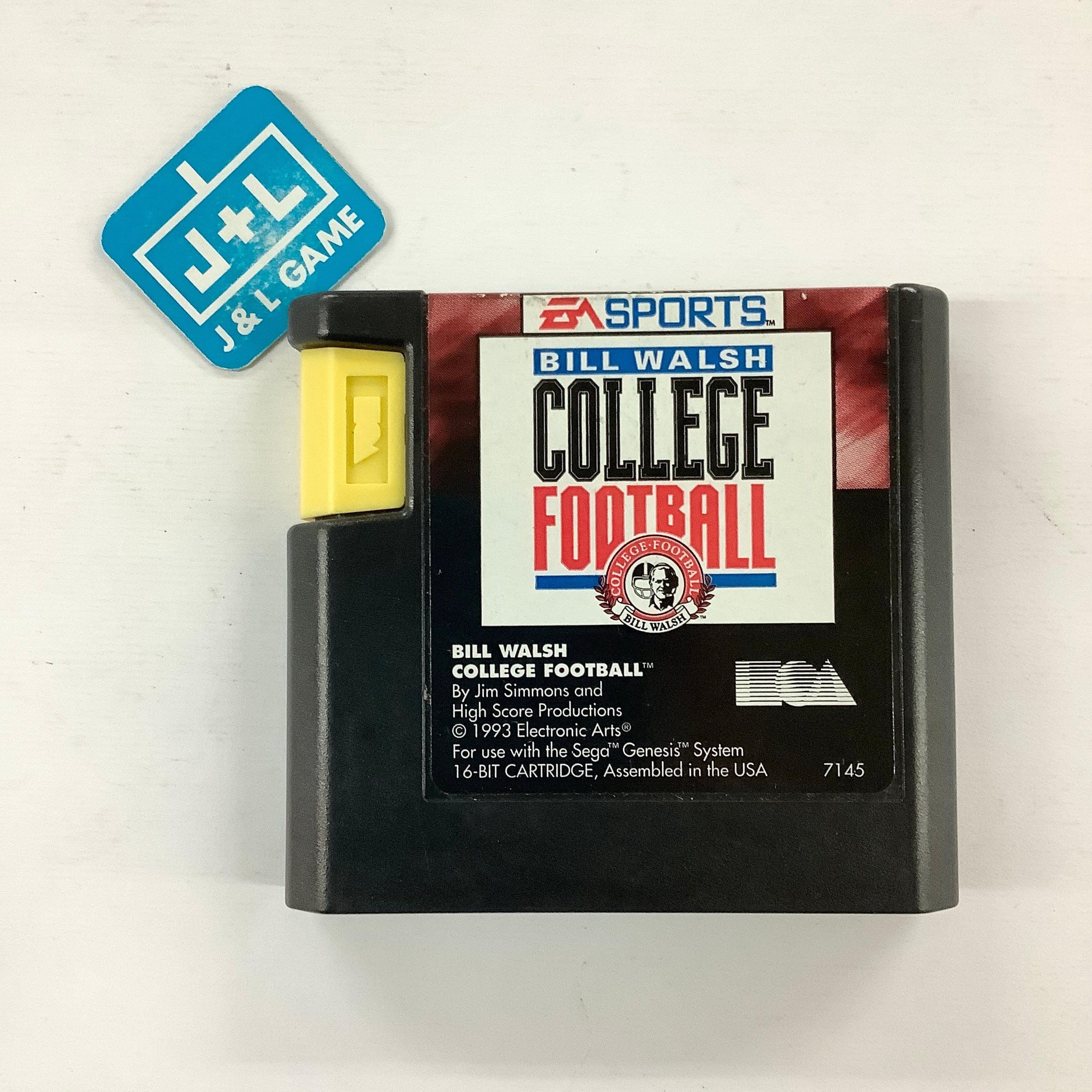 Bill Walsh College Football - SEGA Genesis [Pre-Owned] Video Games Electronic Arts   