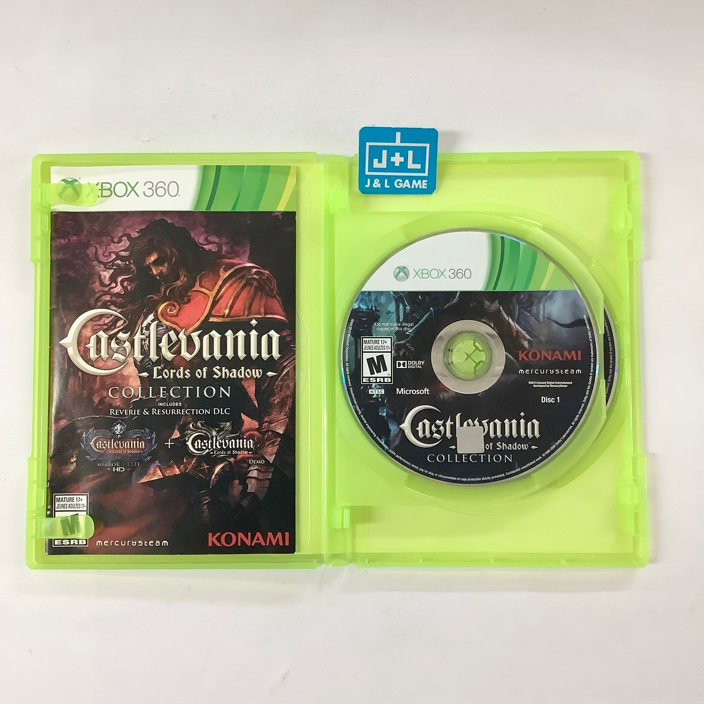 Castlevania Lords of Shadow Collection - XBox 360 [Pre-Owned] Video Games Konami   