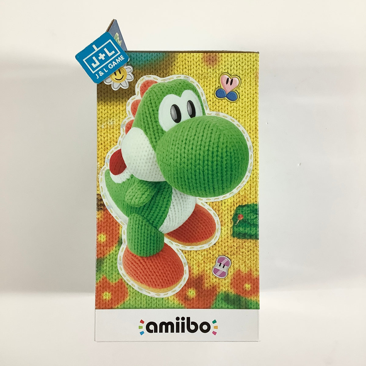 Mega Yarn Yoshi (Yoshi's Woolly World) - Nintendo WiiU Amiibo Amiibo Nintendo