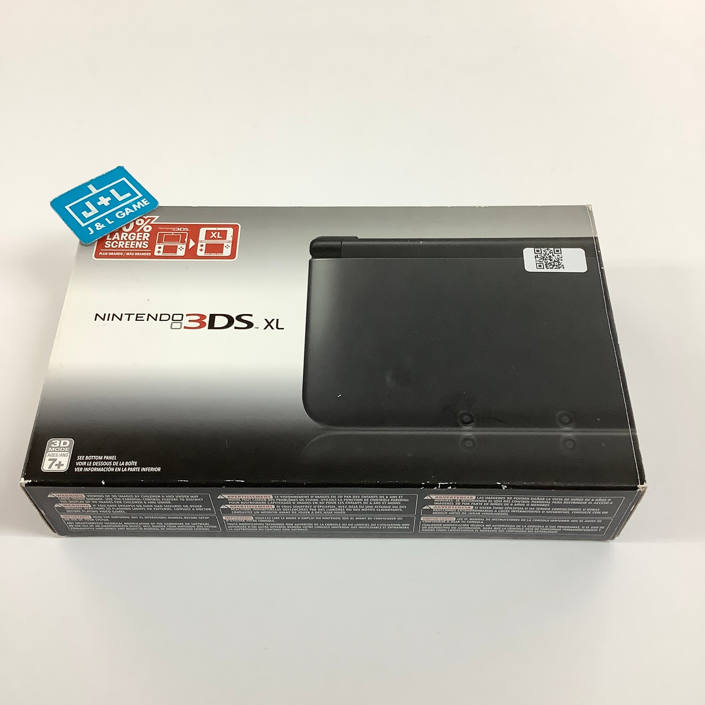 Nintendo 3DS XL Console (Black) - Nintendo 3DS [Pre-Owned] Consoles Nintendo