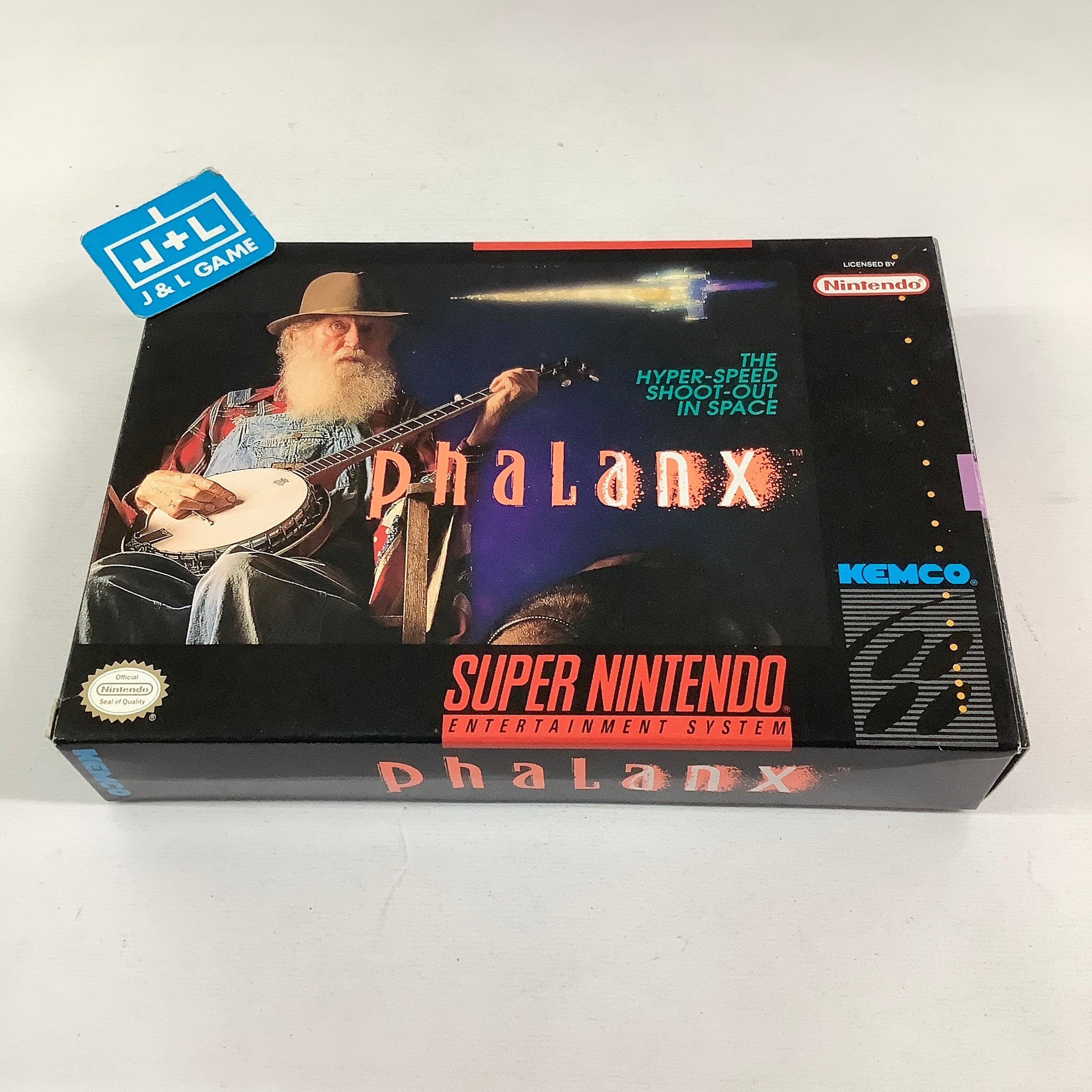 Phalanx - (SNES) Super Nintendo [Pre-Owned] Video Games Kemco