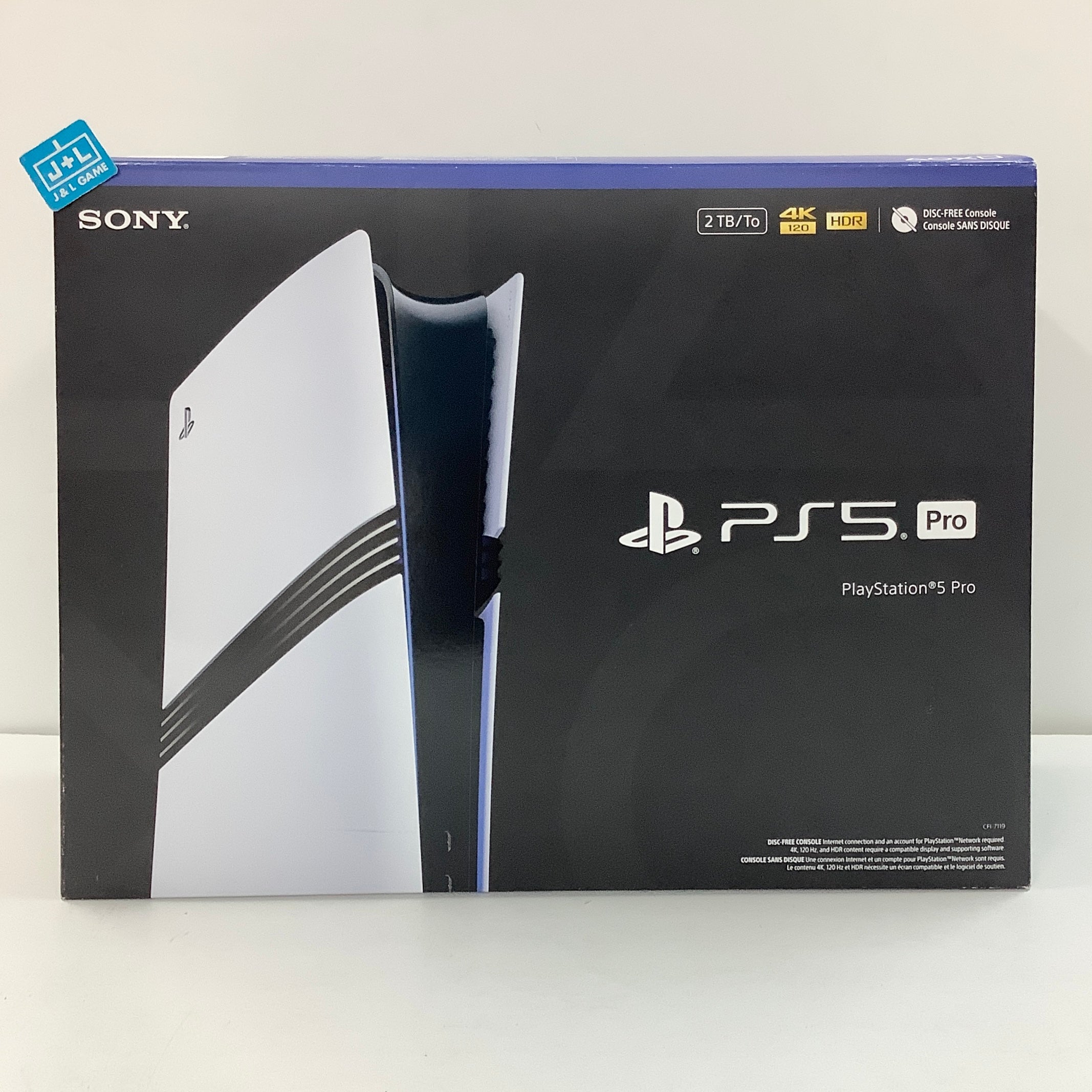 SONY PlayStation 5 Pro Console Digital Edition 2TB (Medel CFI-7119) - (PS5) PlayStation 5 CONSOLE PlayStation