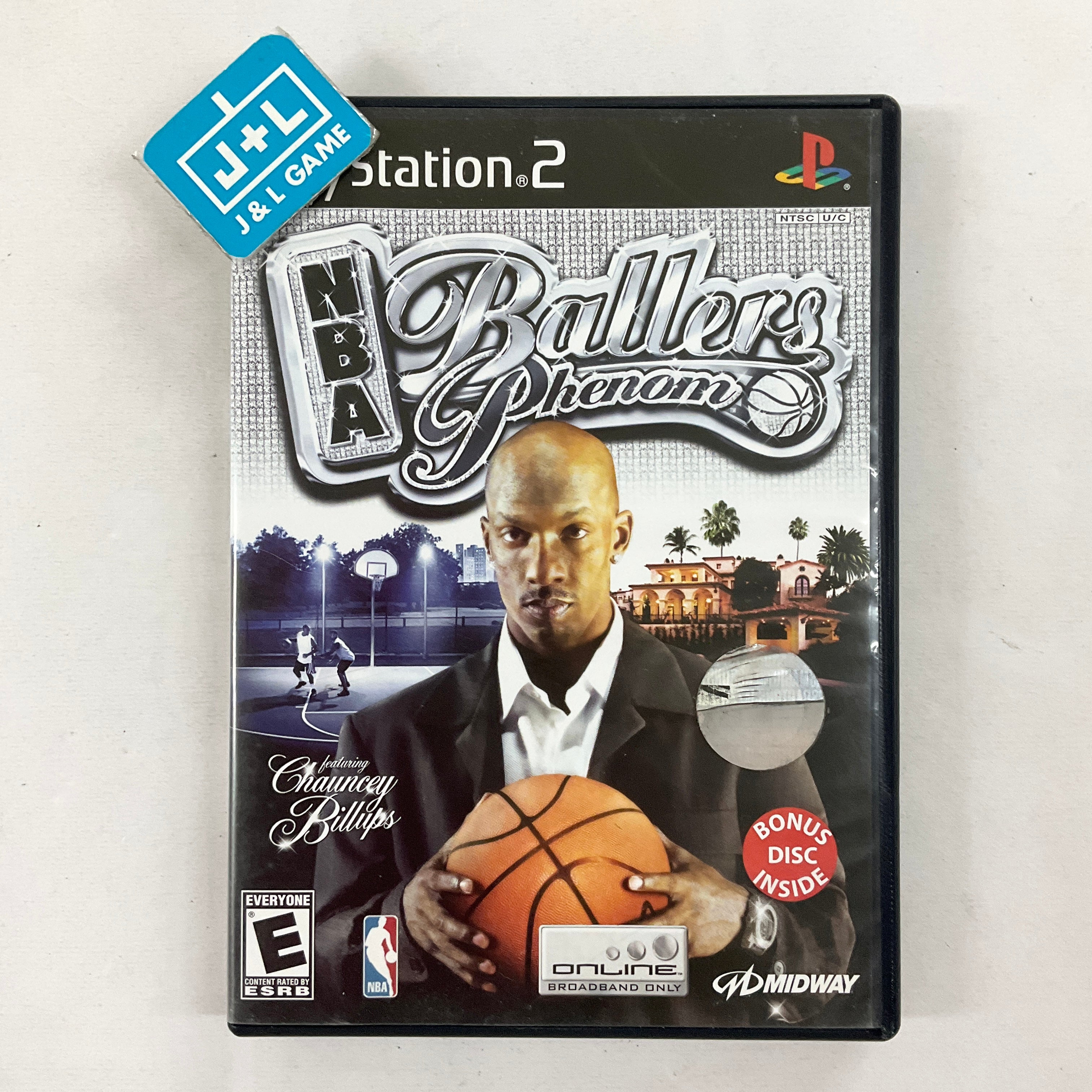 NBA Ballers: Phenom (With Bonus Disc) - (PS2) PlayStation 2 [Pre-Owned] Video Games Midway