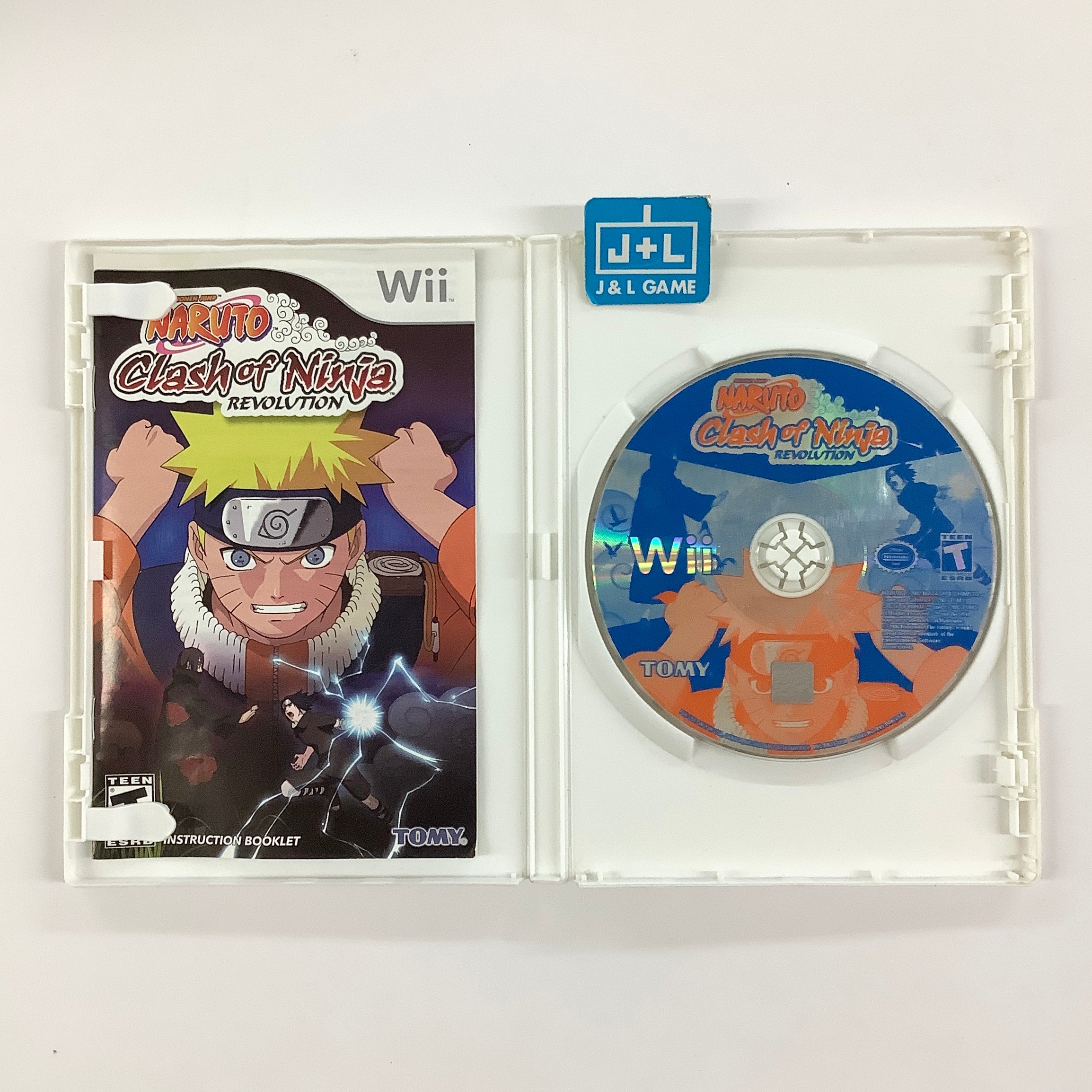 Naruto: Clash of Ninja Revolution - Nintendo Wii [Pre-Owned] Video Games BANDAI NAMCO Entertainment