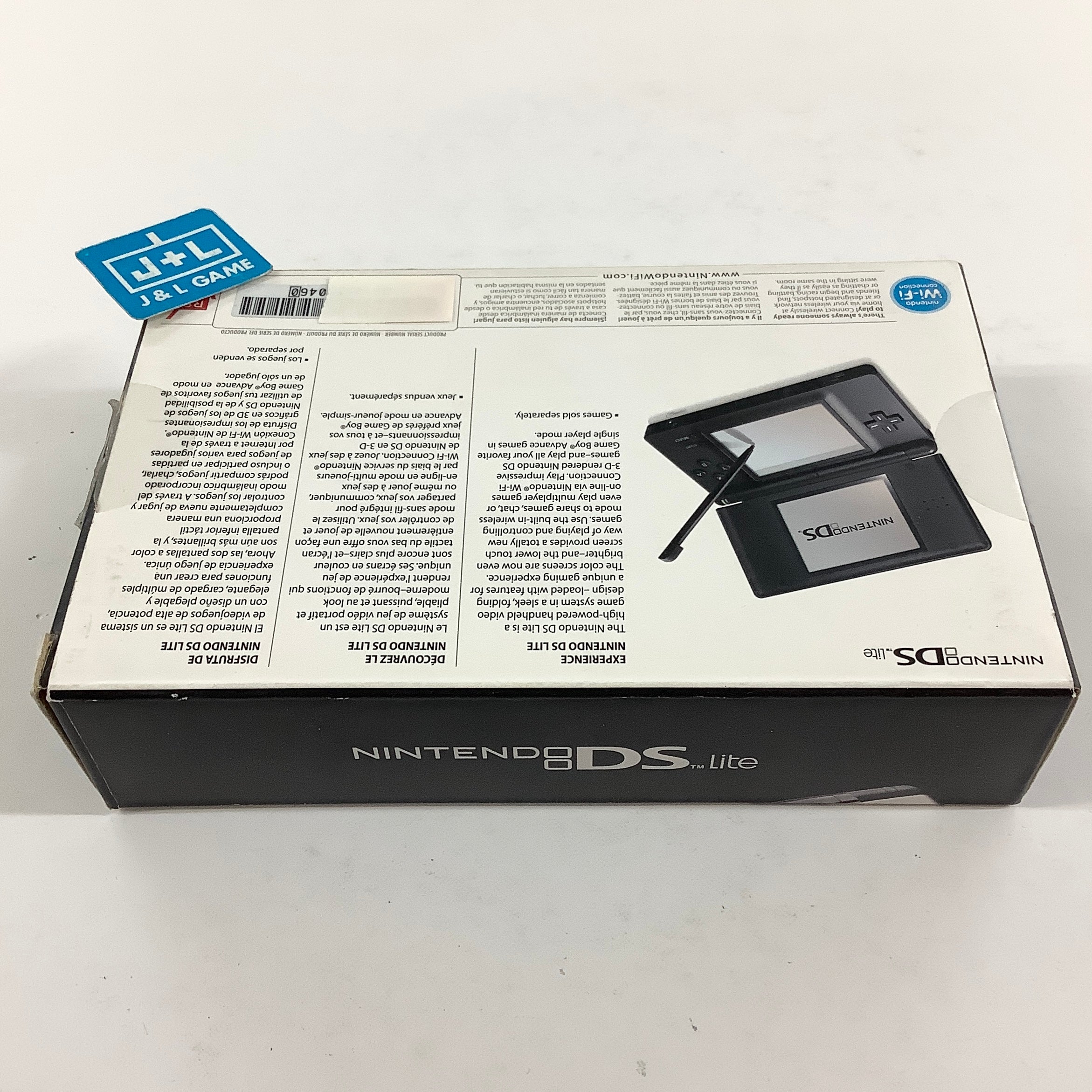 Nintendo DS Lite Console (Onyx) - (NDS) Nintendo DS [Pre-Owned] Consoles Nintendo