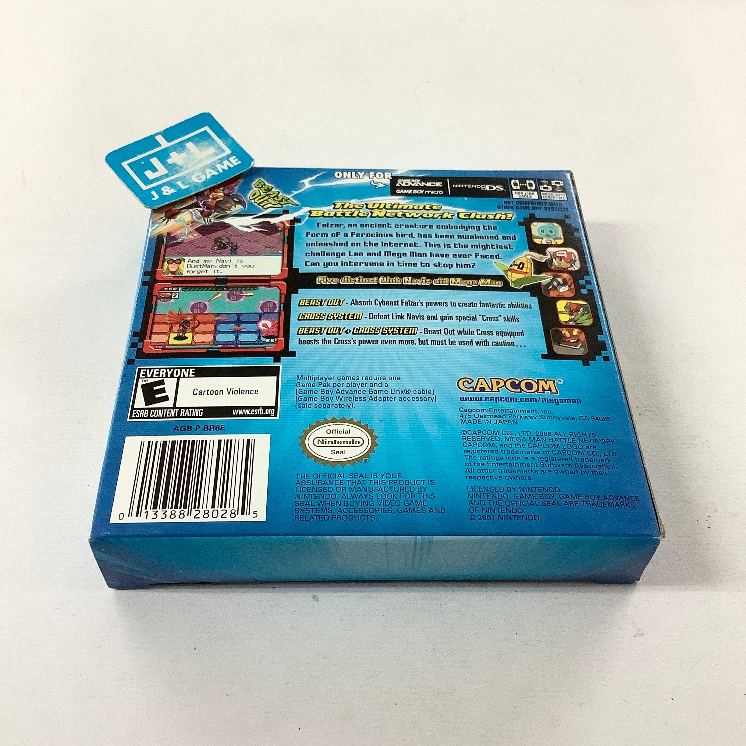 Mega Man Battle Network 6: Cybeast Falzar - (GBA) Game Boy Advance [Pre-Owned] Video Games Capcom   