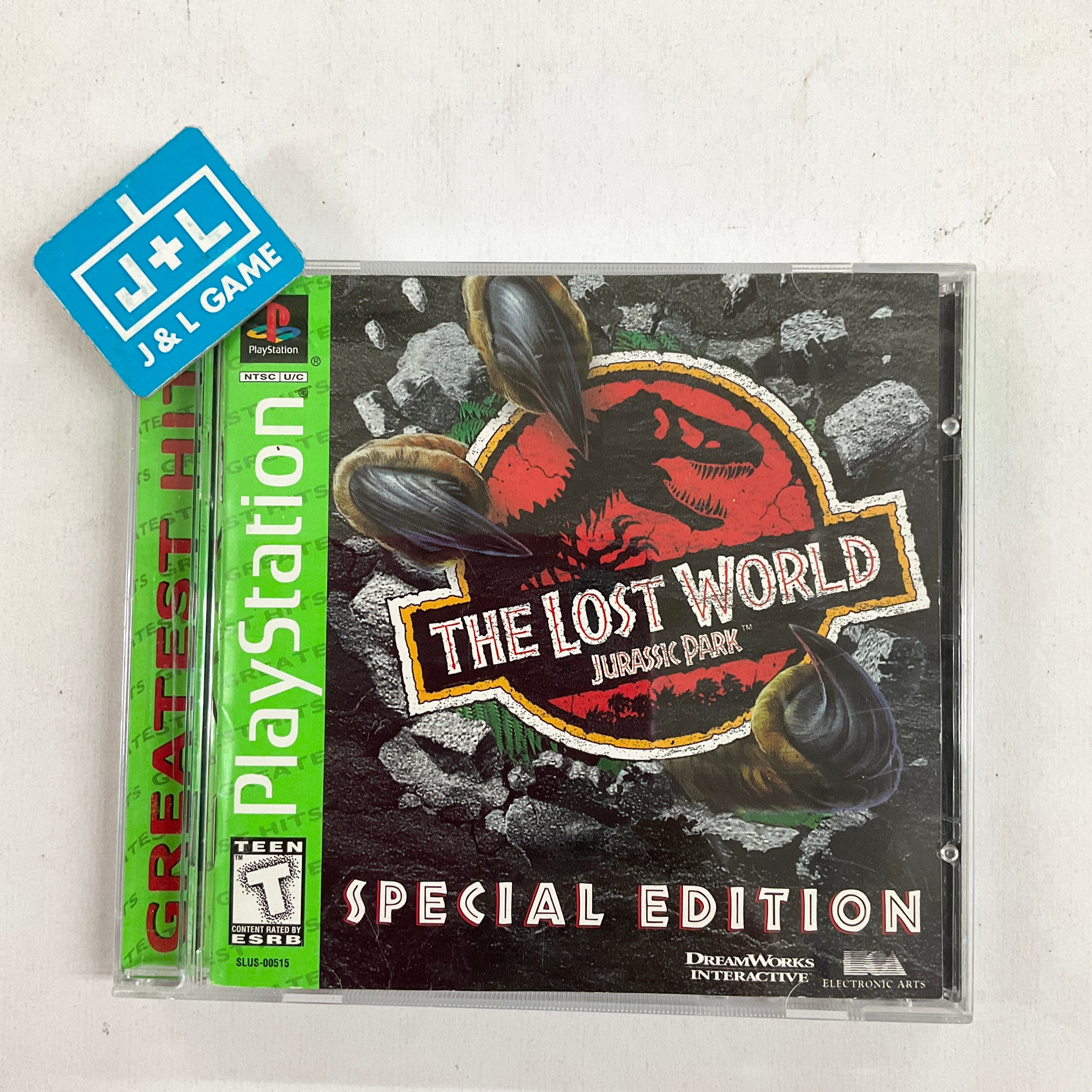 The Lost World: Jurassic Park - Special Edition (Greatest Hits) - (PS1) PlayStation 1 [Pre-Owned] Video Games Electronic Arts