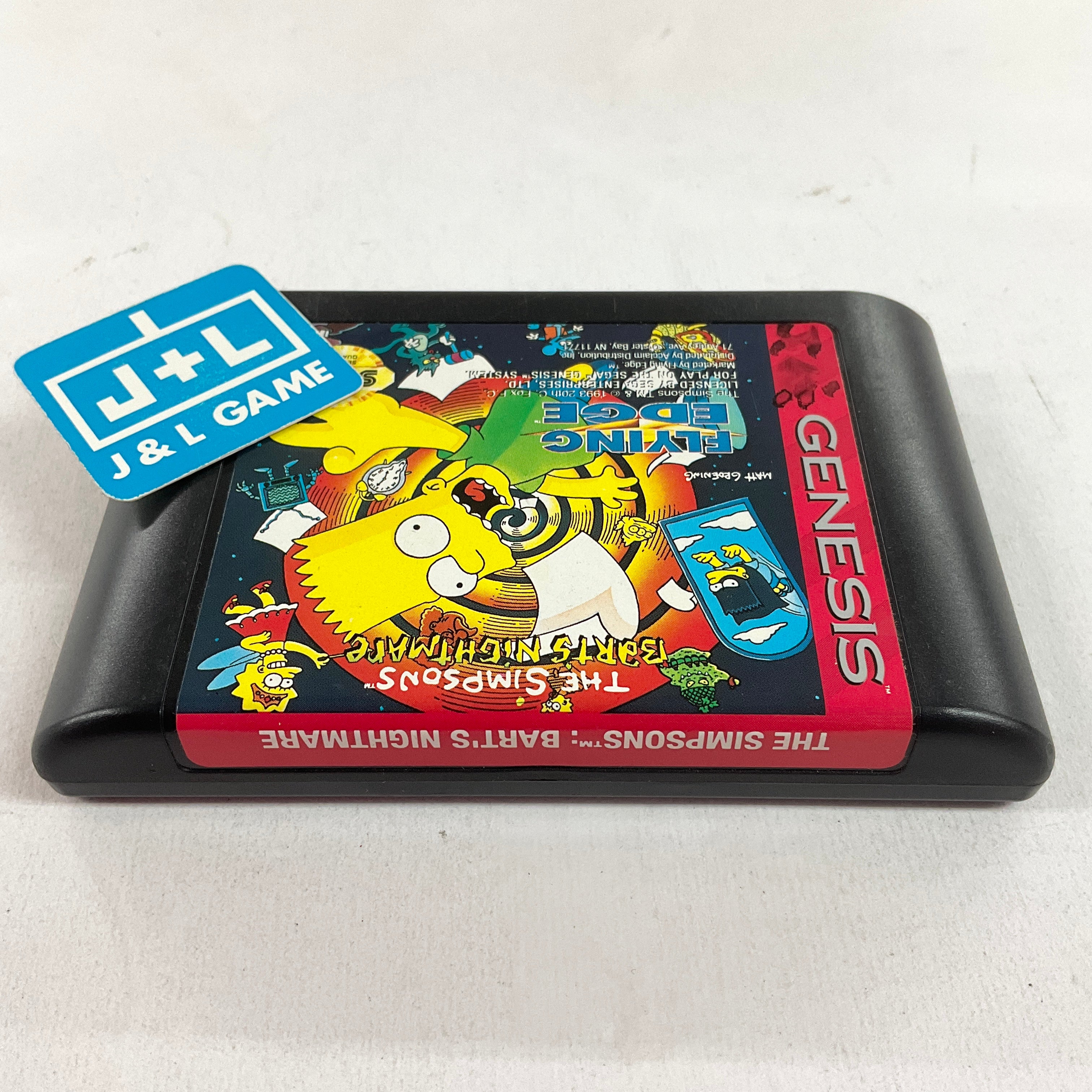 The Simpsons: Bart's Nightmare - (SG) SEGA Genesis [Pre-Owned] Video Games Flying Edge