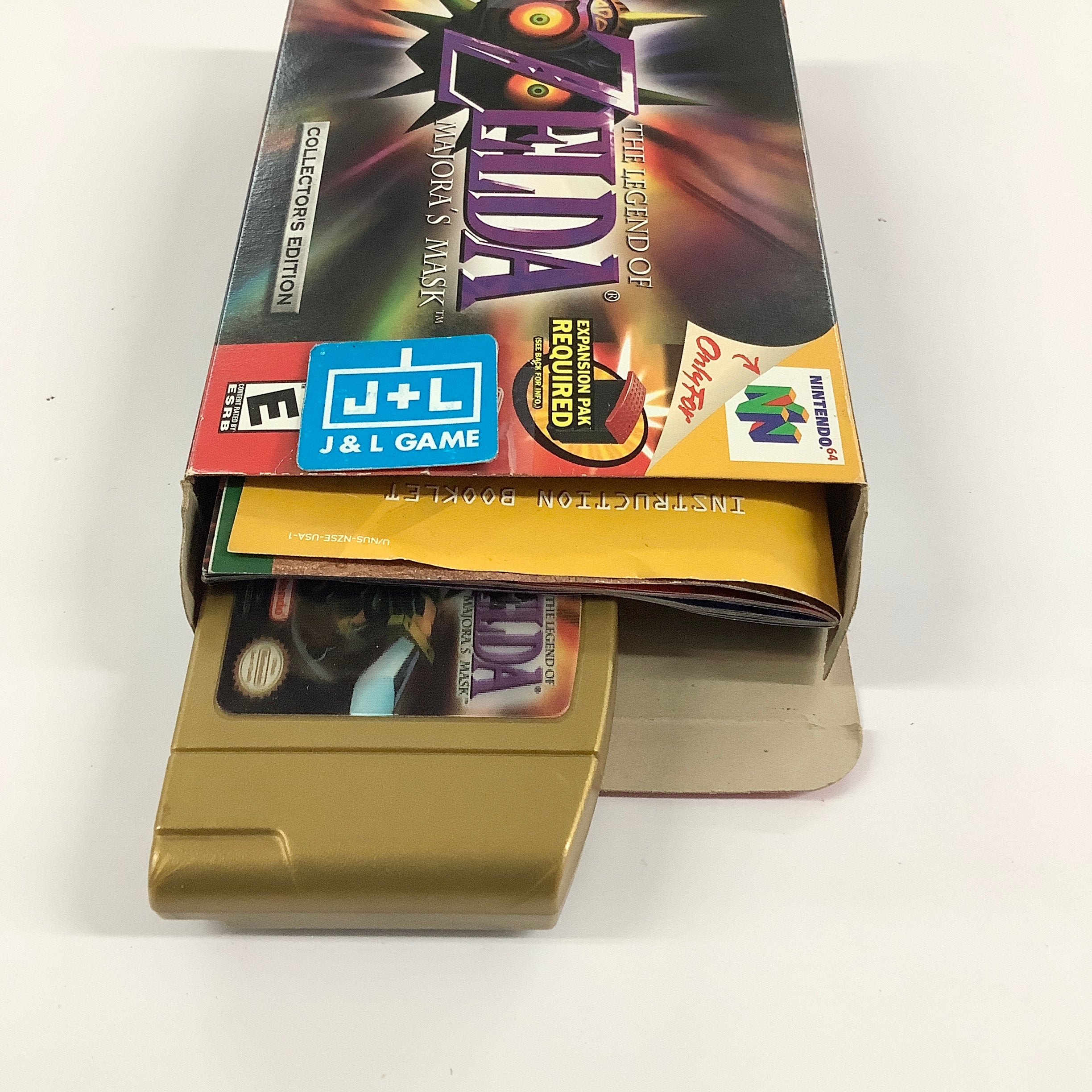 The Legend of Zelda: Majora's Mask Collector's Edition (Hologram 3D Label) - (N64) Nintendo 64 [Pre-Owned] Video Games Nintendo