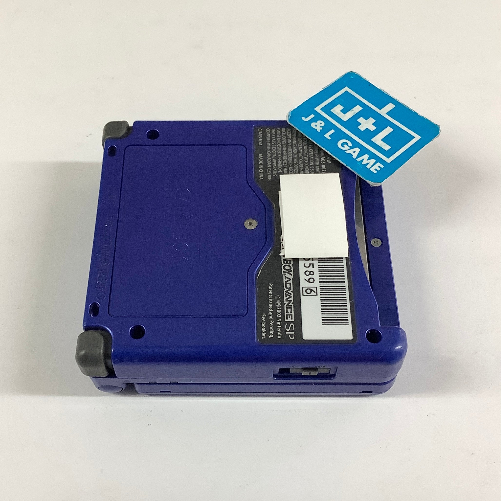 Nintendo Game Boy Advance SP Console AGS-001 (Cobalt Blue) - (GBA) Game Boy Advance SP [Pre-Owned]