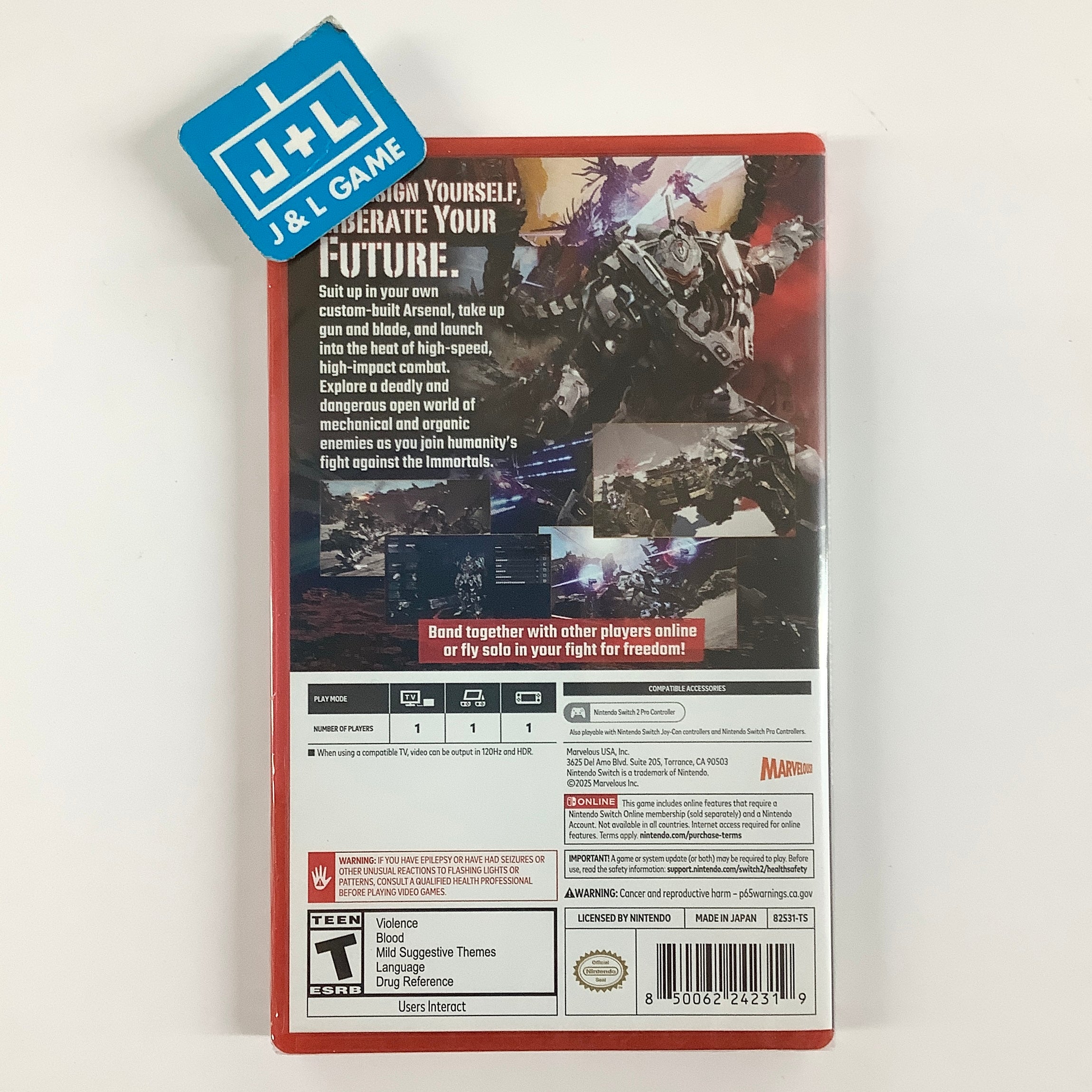 Daemon X Machina: Titanic Scion - (NS2) Nintendo Switch 2 Video Games XSEED Games