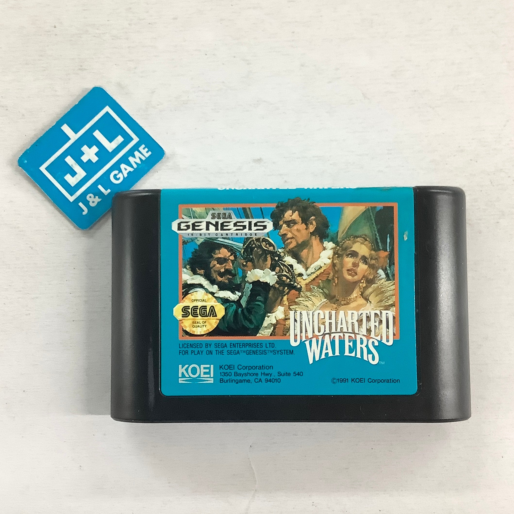 Uncharted Waters - (SG) SEGA Genesis [Pre-Owned] Video Games SEGA