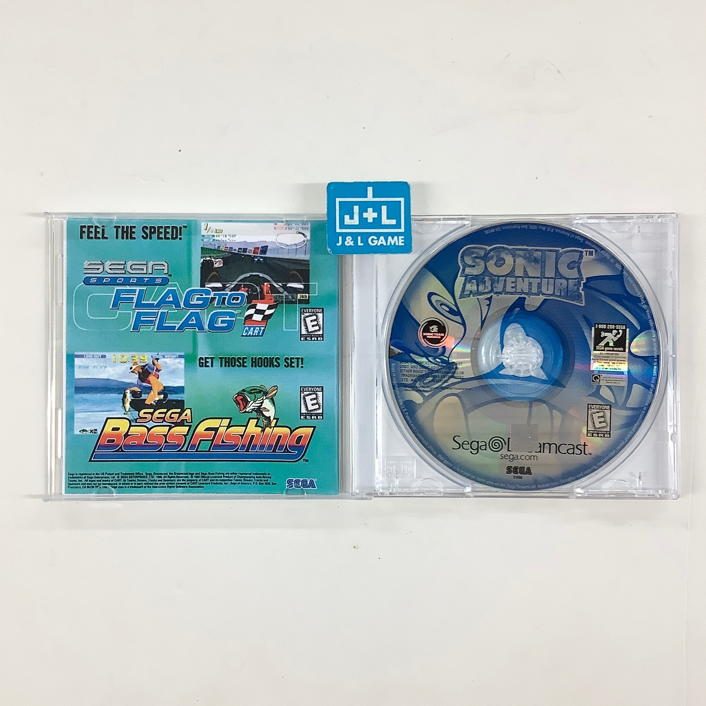 Sonic Adventure - (DC) SEGA Dreamcast [Pre-Owned] Video Games Sega