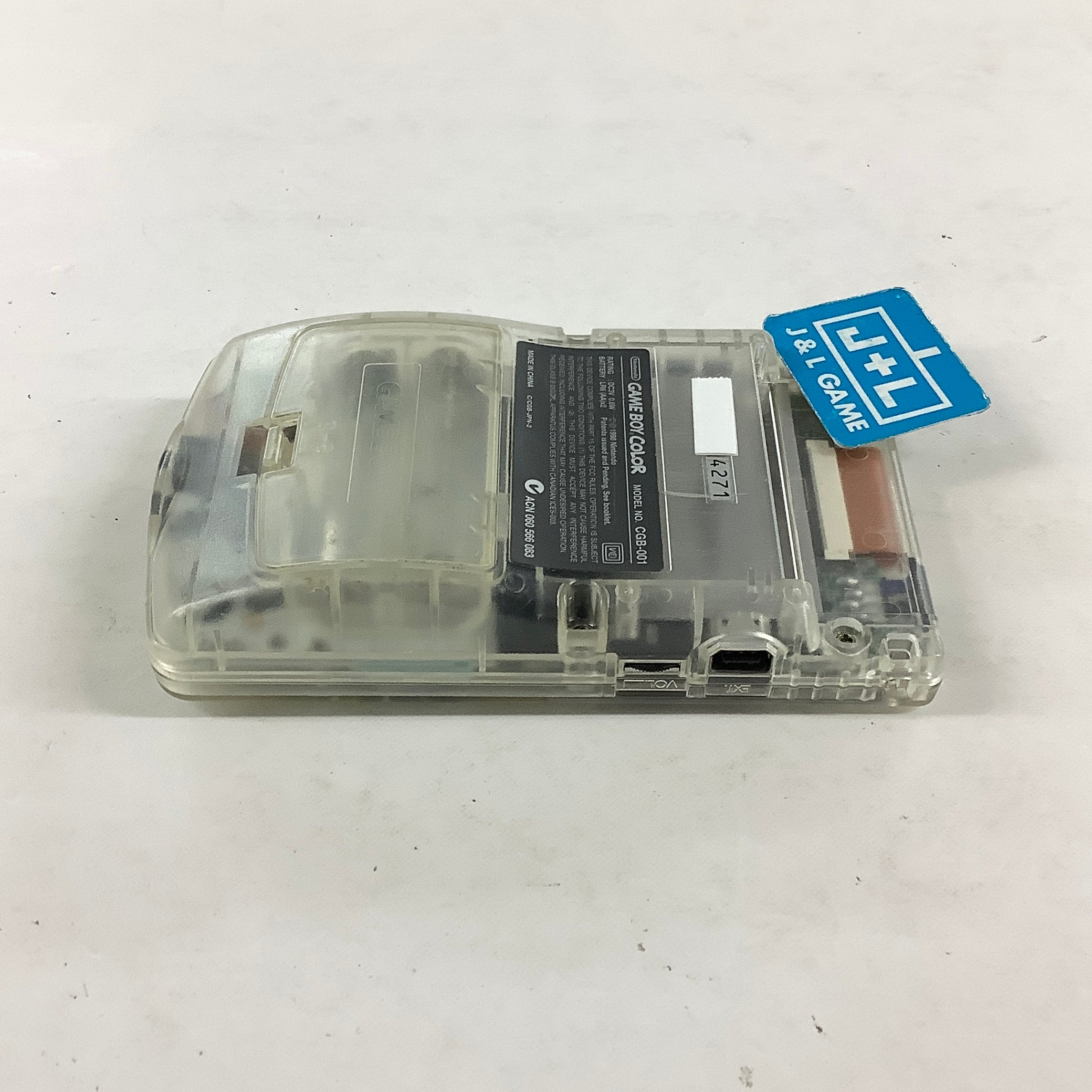 Nintendo Game Boy Color Console (Clear) - (GBC) Game Boy Color [Pre-Owned] (Japanese Import) Consoles Nintendo