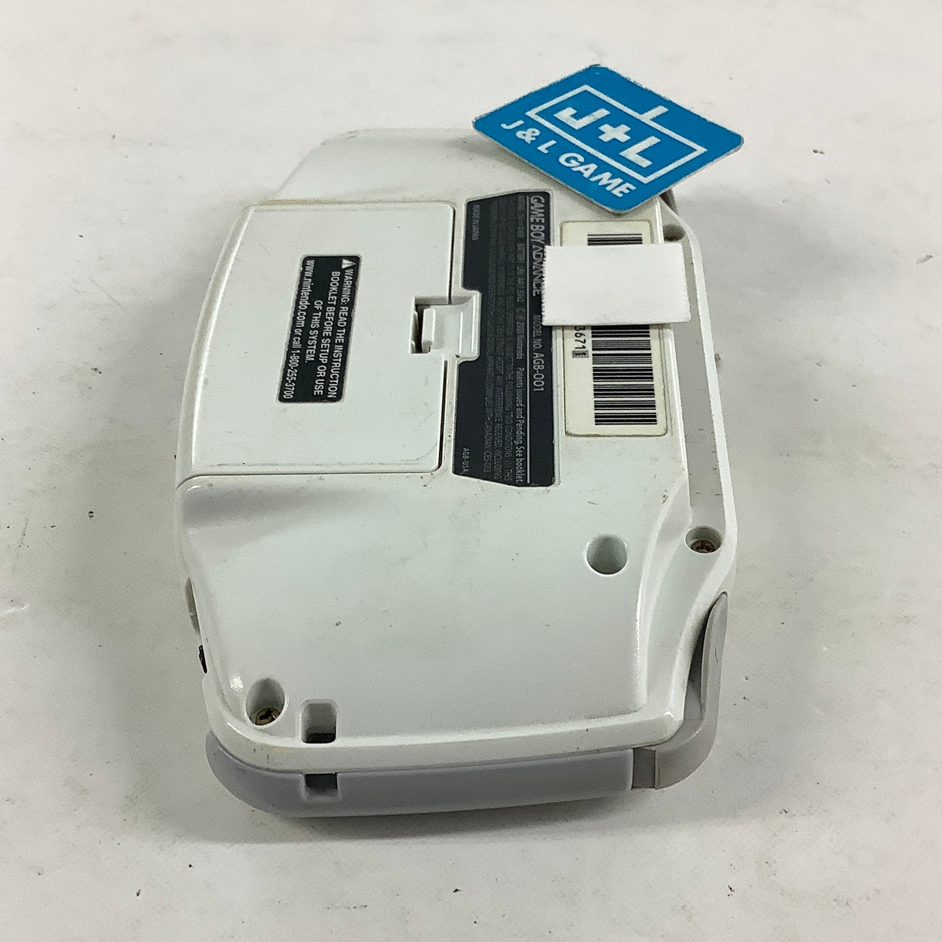 Nintendo Game Boy Advance Console (White) - (GBA) Game Boy Advance [Pre-Owned]