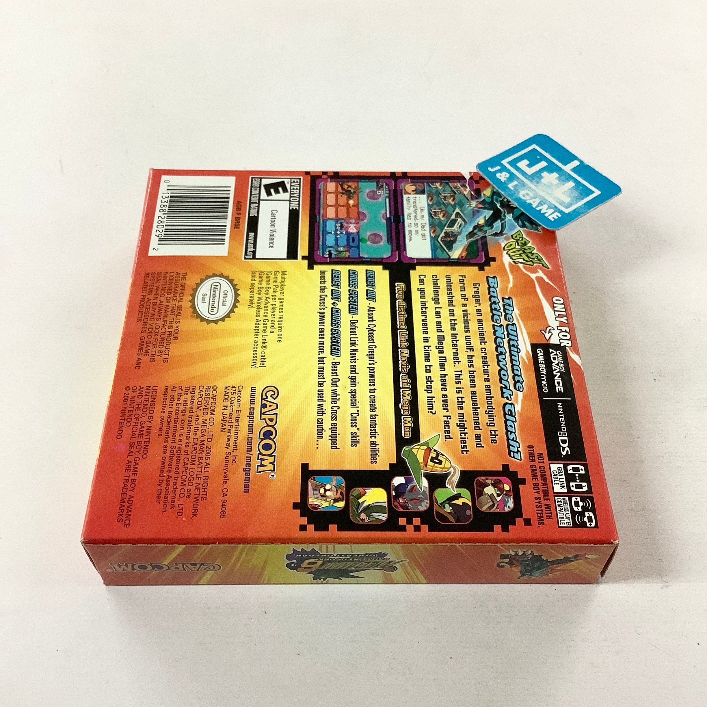 Mega Man Battle Network 6: Cybeast Gregar - (GBA) Game Boy Advance [Pre-Owned] Video Games Capcom   