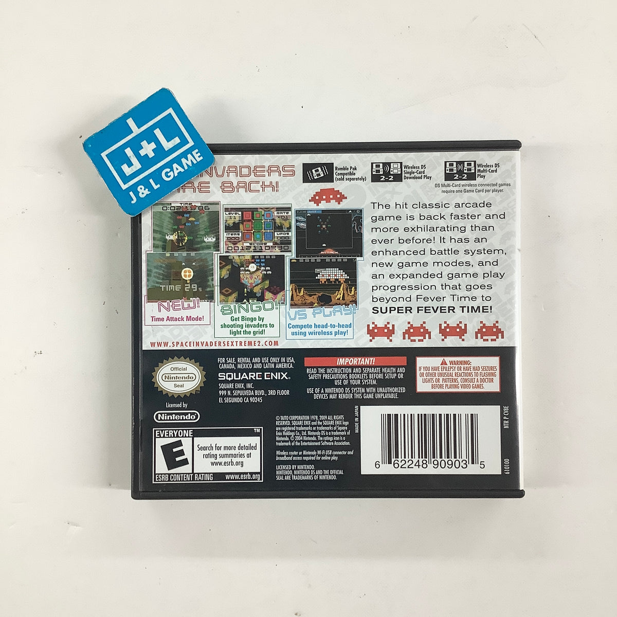Space Invaders Revolution - (NDS) Nintendo DS [Pre-Owned] Video Games Mastiff