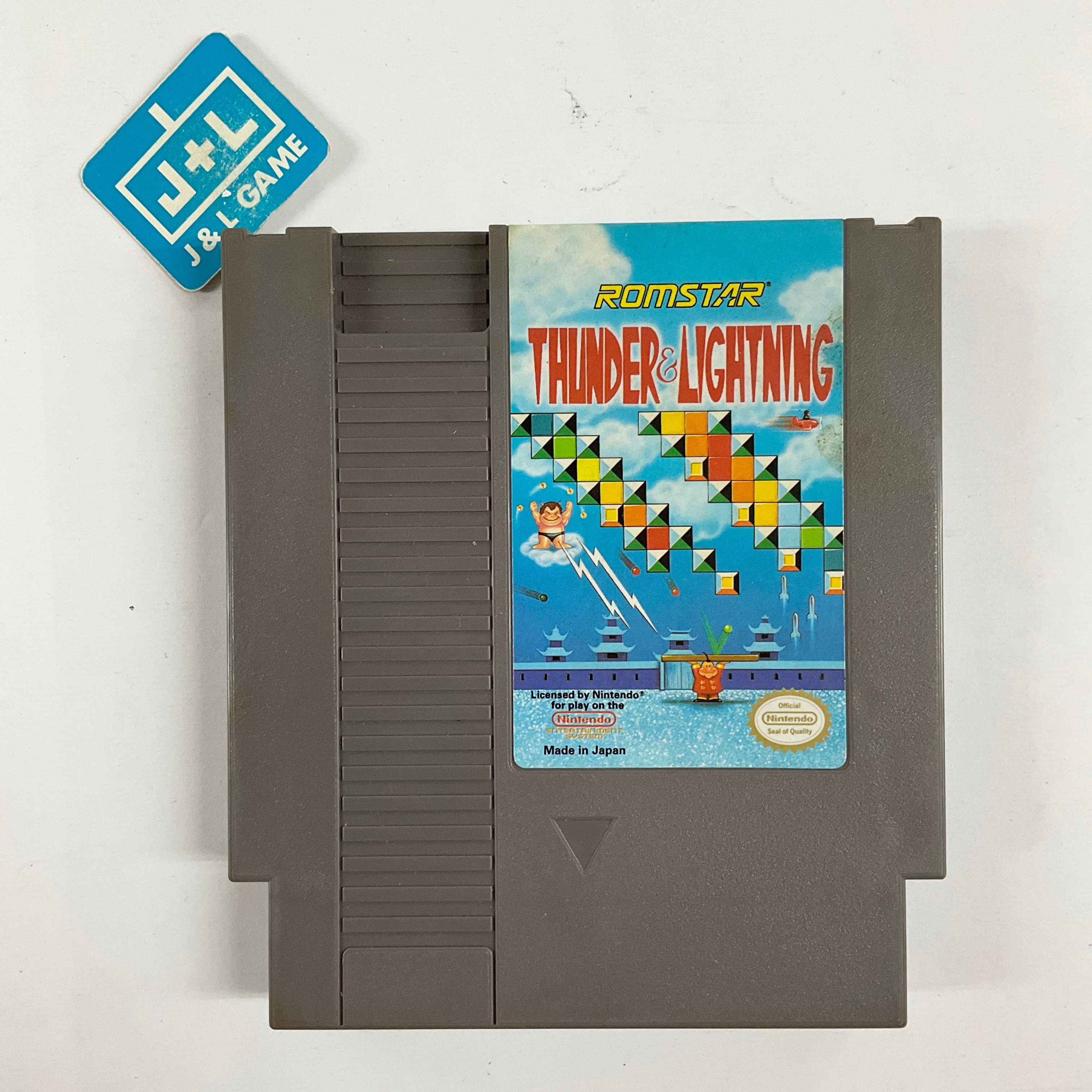 Thunder & Lightning - (NES) Nintendo Entertainment System [Pre-Owned] Video Games Romstar   