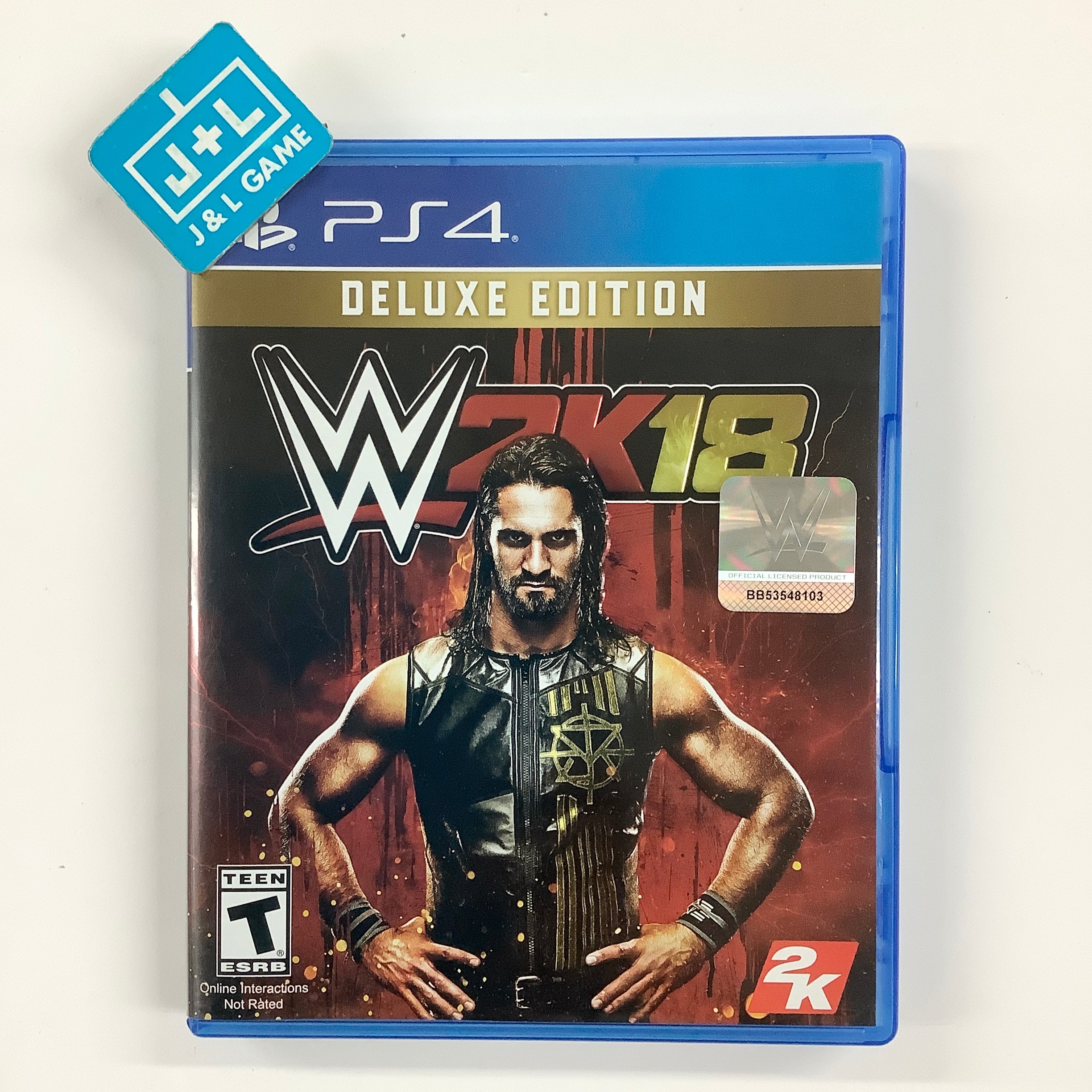 WWE 2K18 (Deluxe Edition)- (PS4) PlayStation 4 [Pre-Owned]