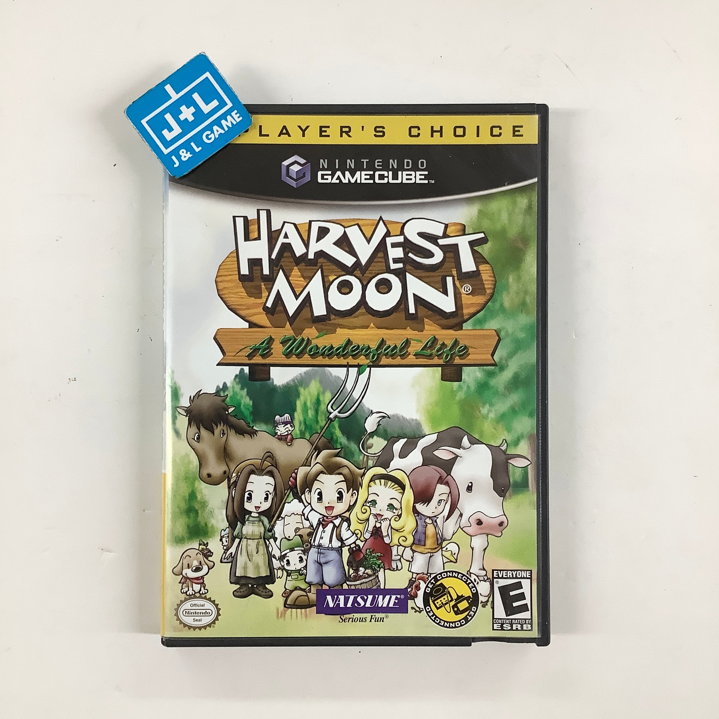 Harvest Moon: A Wonderful Life (Player's Choice) - (GC) GameCube [Pre-Owned]