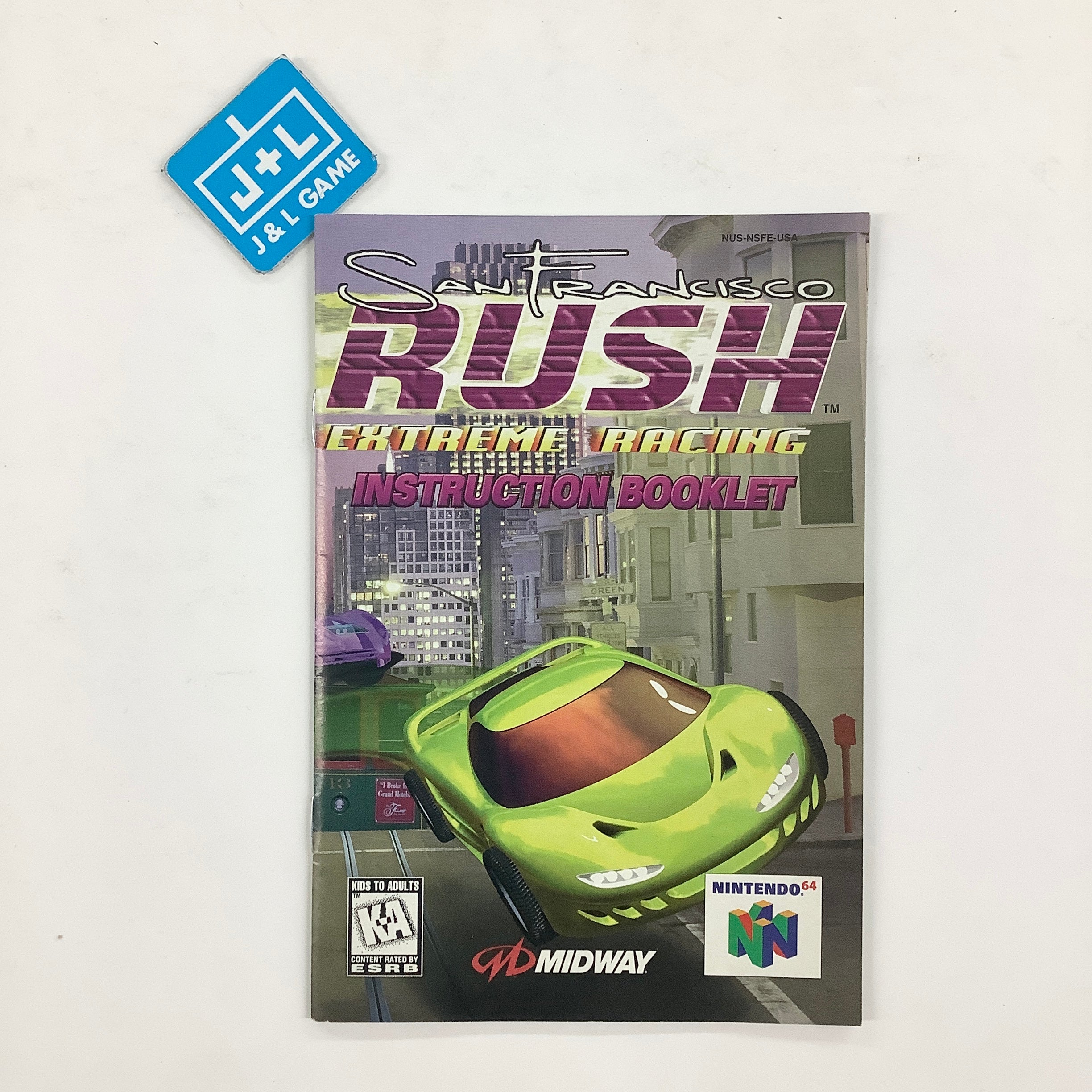 San Francisco Rush: Extreme Racing - (N64) Nintendo 64 [Pre-Owned] Video Games Midway