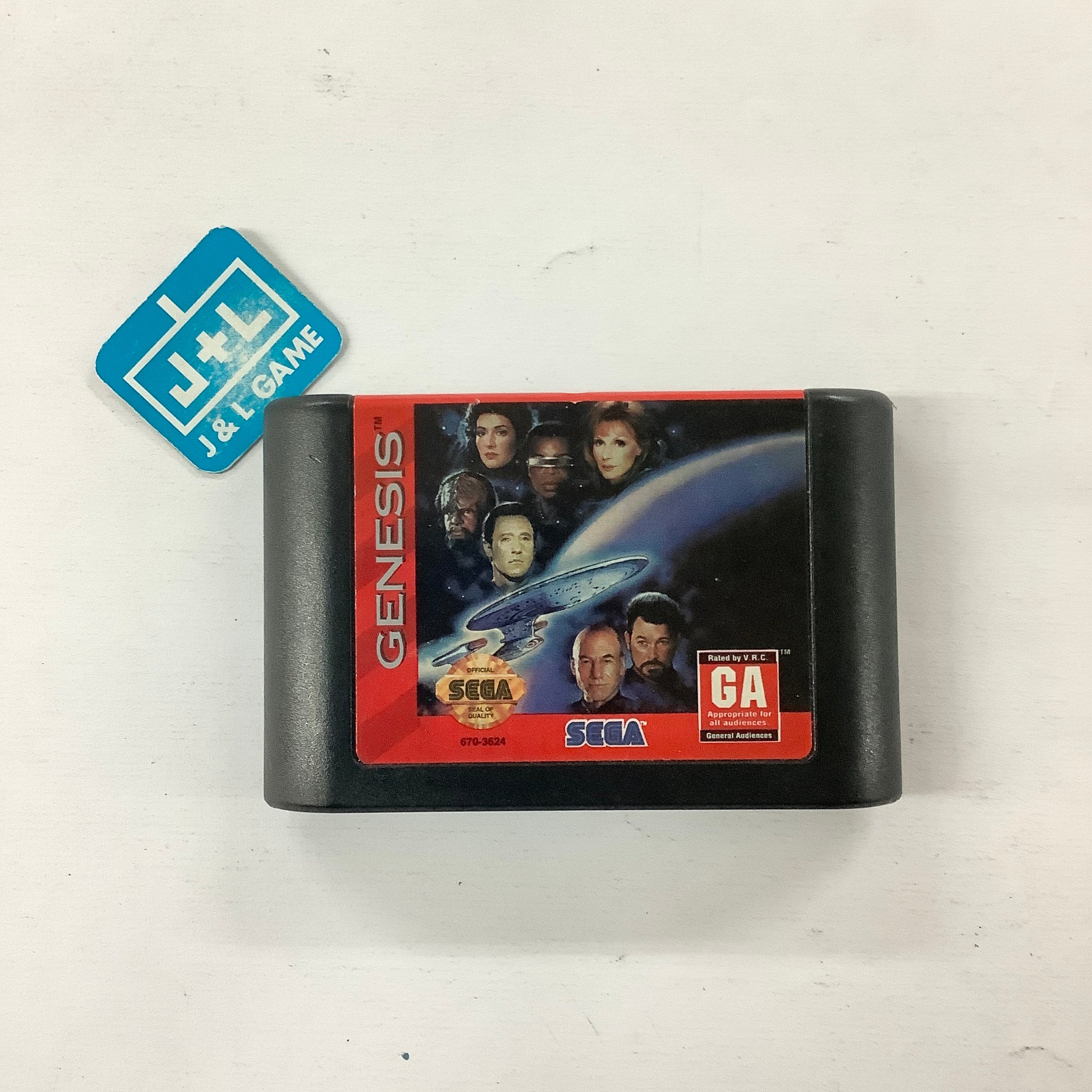 Star Trek: The Next Generation: Echoes From the Past - (SG) SEGA Genesis [Pre-Owned] Video Games Sega   