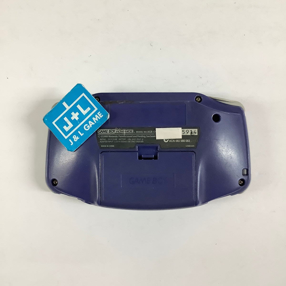 Nintendo Game Boy Advance Console (Indigo) - (GBA) Game Boy Advance [Pre-Owned] Consoles Nintendo