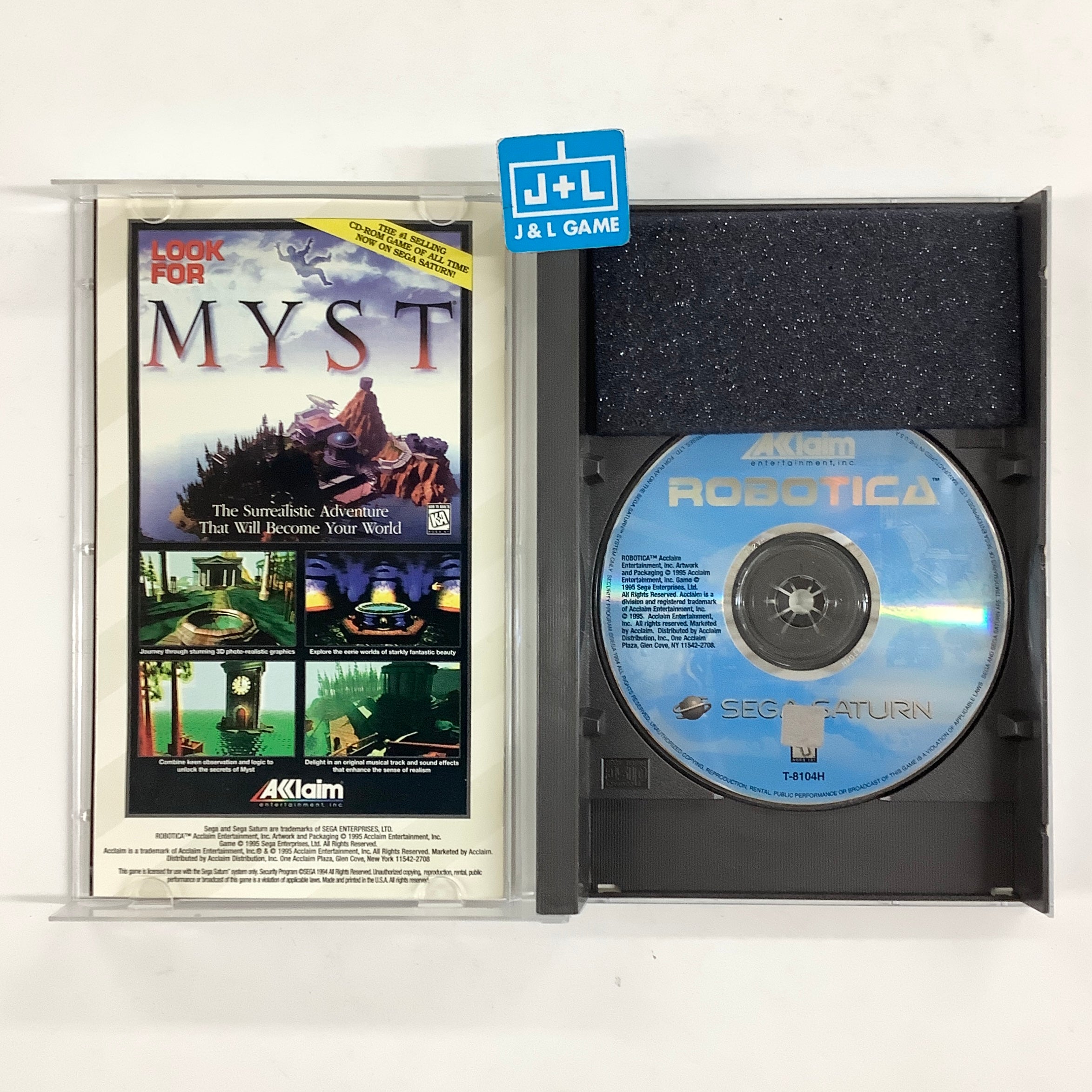 Robotica - (SS) SEGA Saturn [Pre-Owned] Video Games Acclaim