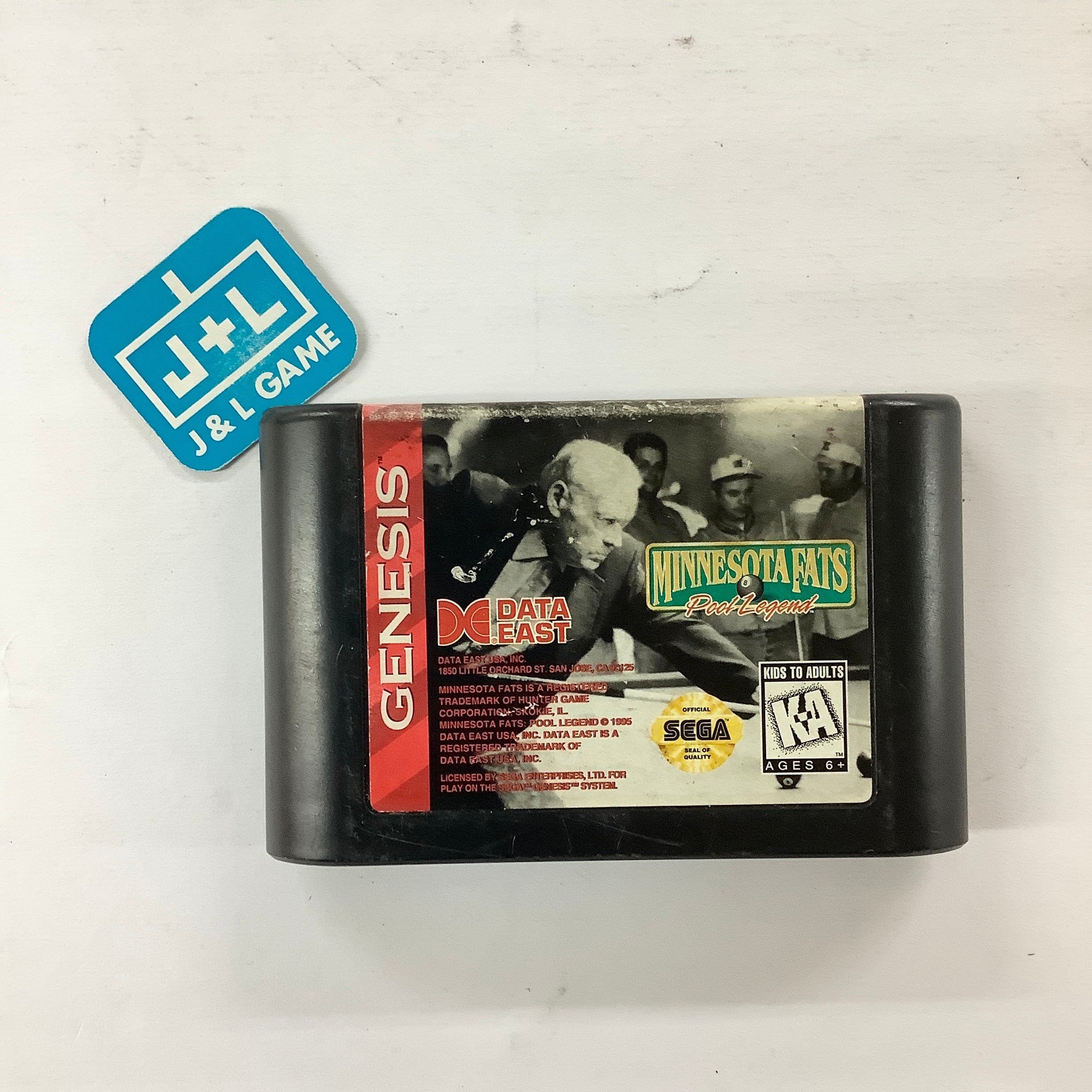 Minnesota Fats: Pool Legend - (SG) SEGA Genesis [Pre-Owned] Video Games Data East USA   