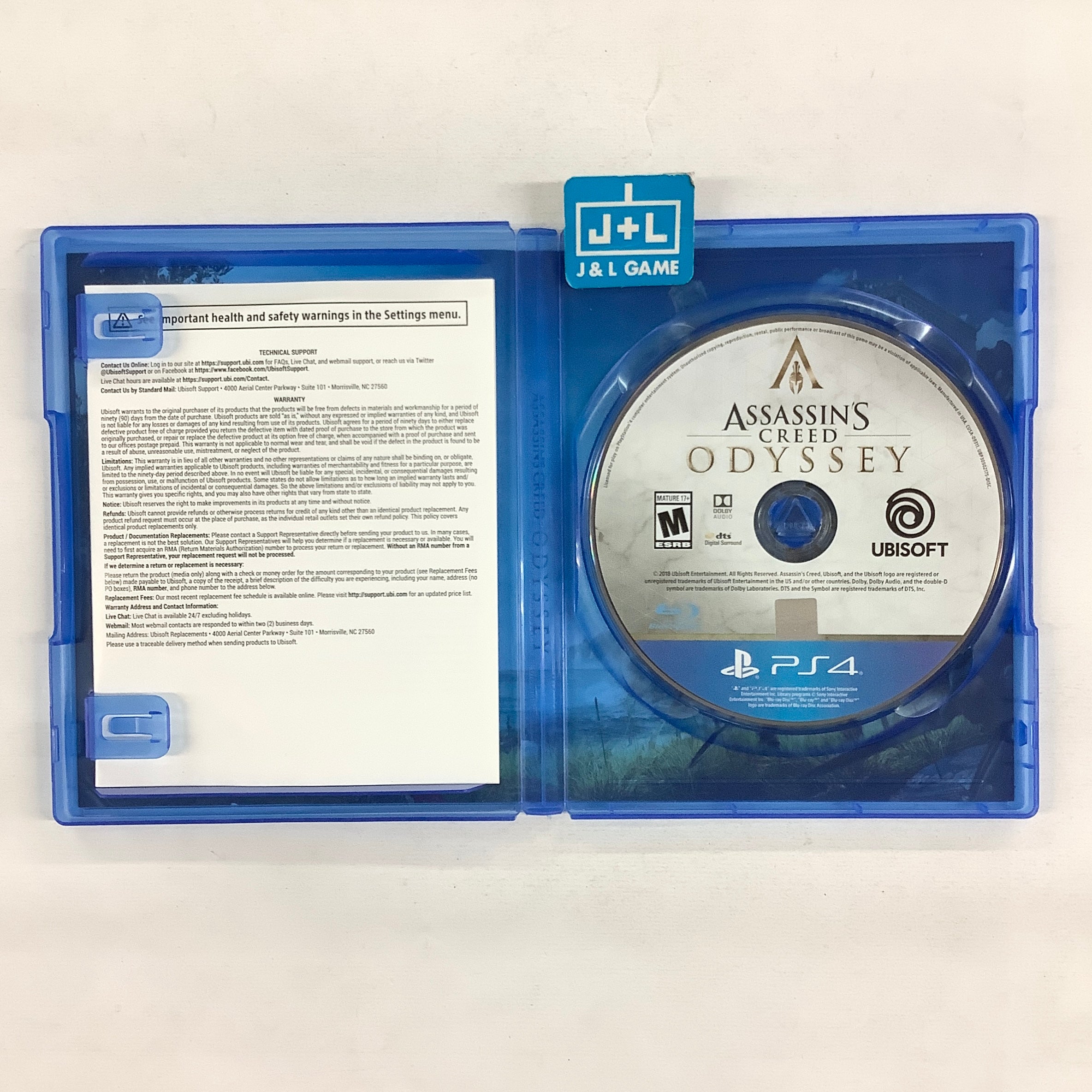Assassin's Creed Odyssey - (PS4) PlayStation 4 [Pre-Owned] Video Games Ubisoft