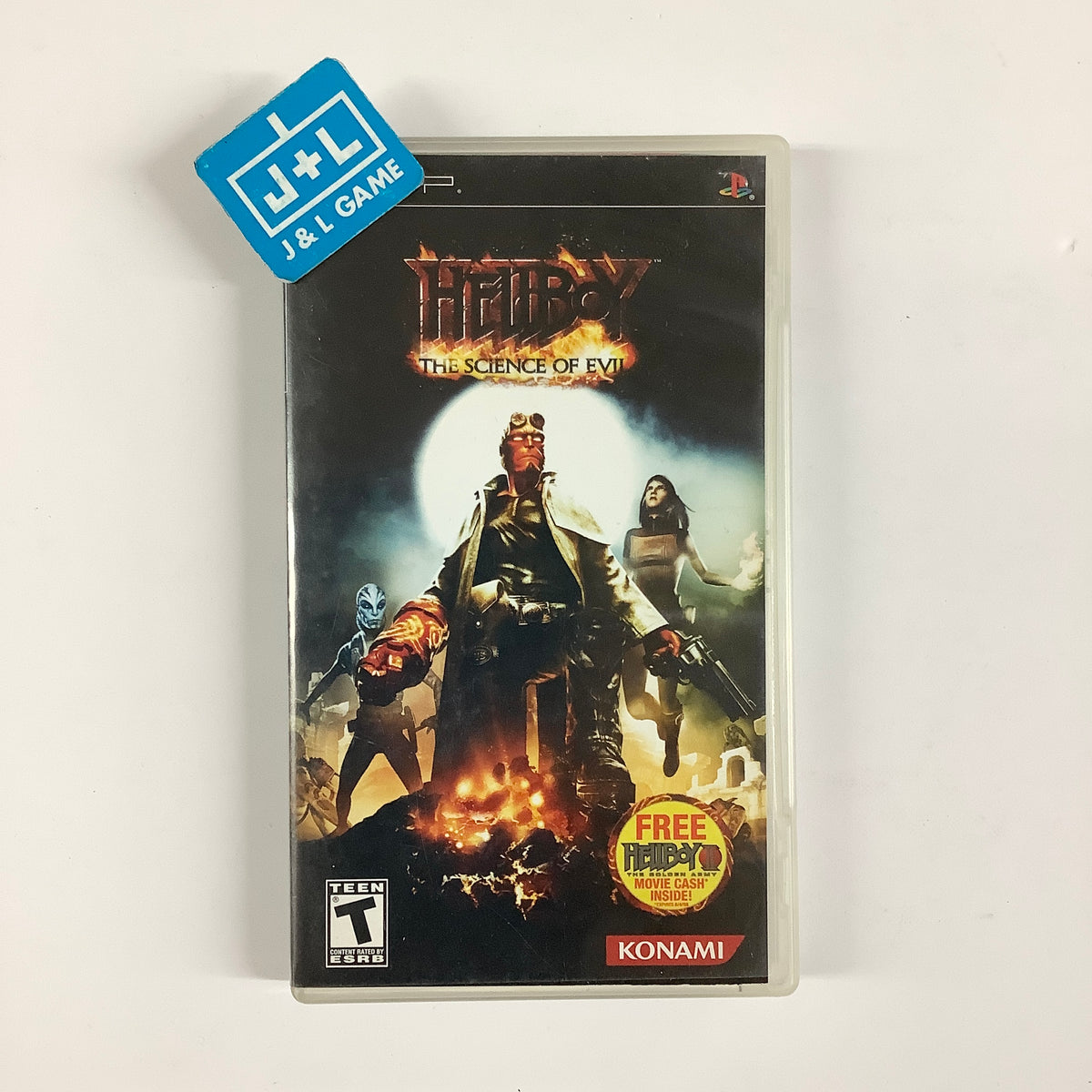 Hellboy: The Science of Evil - Sony PSP [Pre-Owned] Video Games Konami