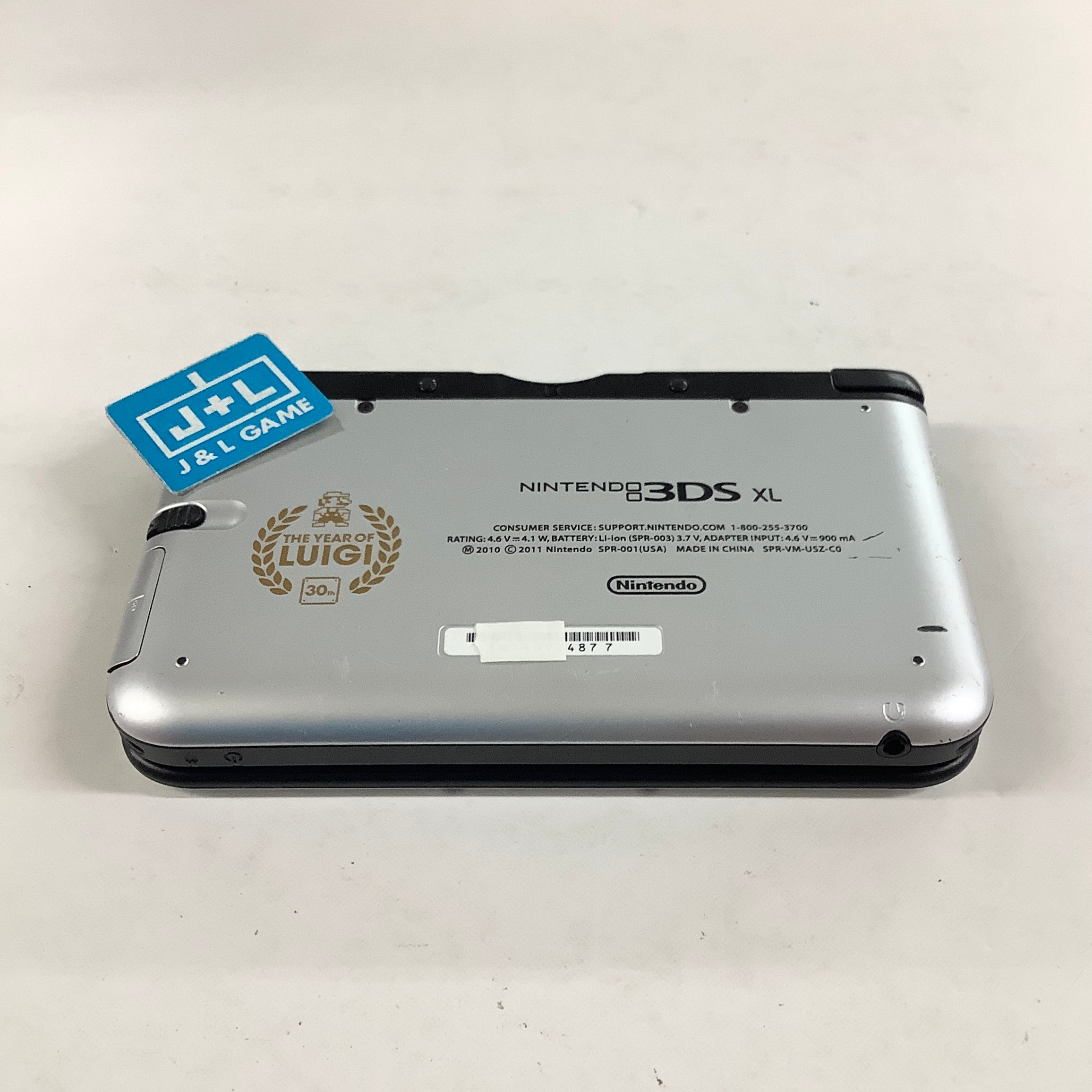 Nintendo 3DS XL Console (Mario & Luigi Silver) - Nintendo 3DS [Pre-Owned] Consoles Nintendo