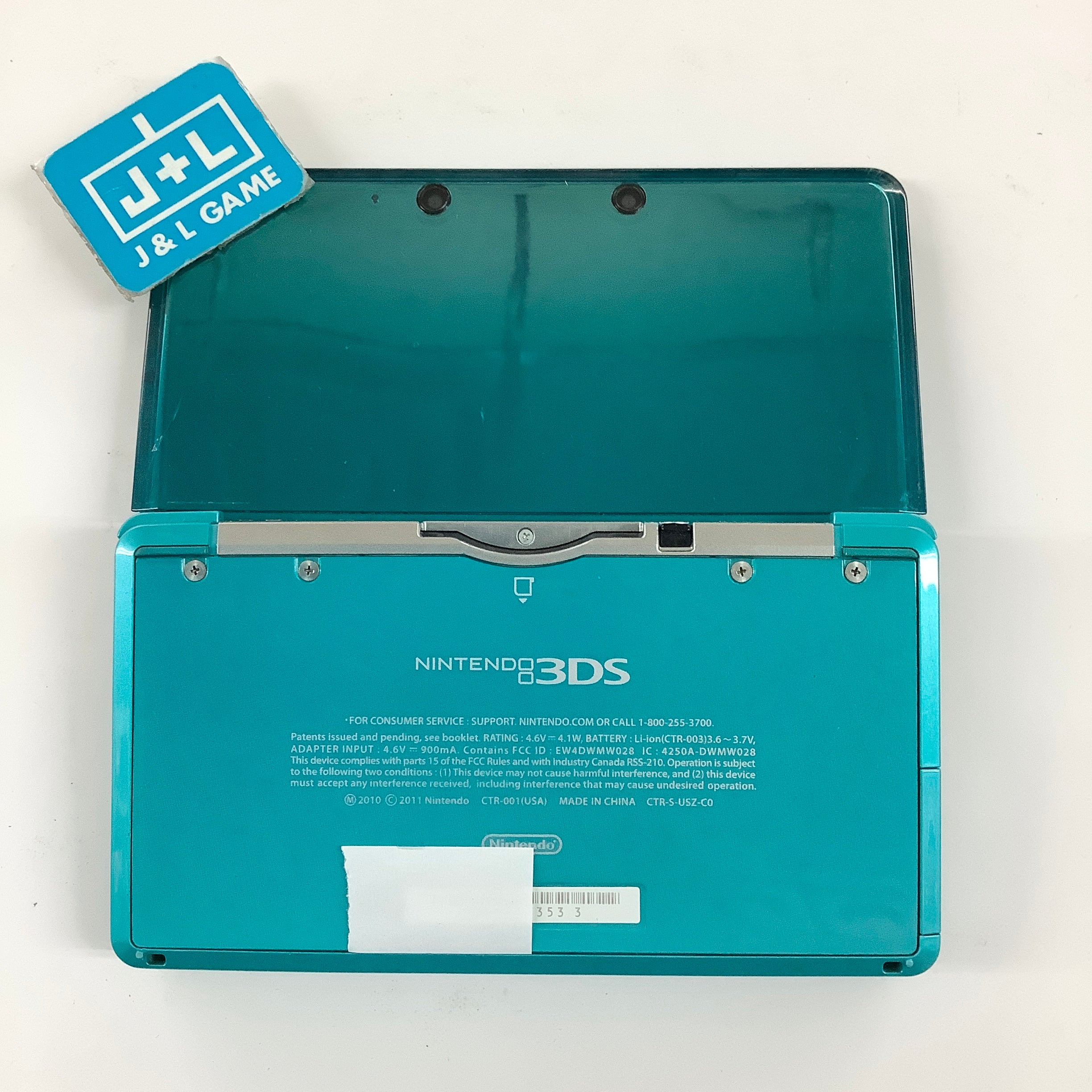 Nintendo 3DS Console (Aqua Blue) - Nintendo 3DS [Pre-Owned] Consoles Nintendo