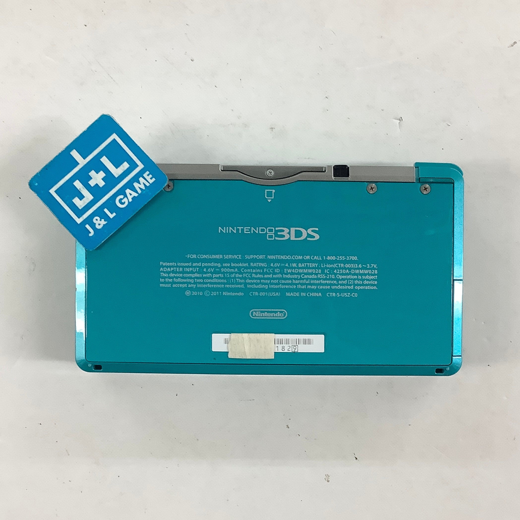 Nintendo 3DS Console (Aqua Blue) - Nintendo 3DS [Pre-Owned] Consoles Nintendo