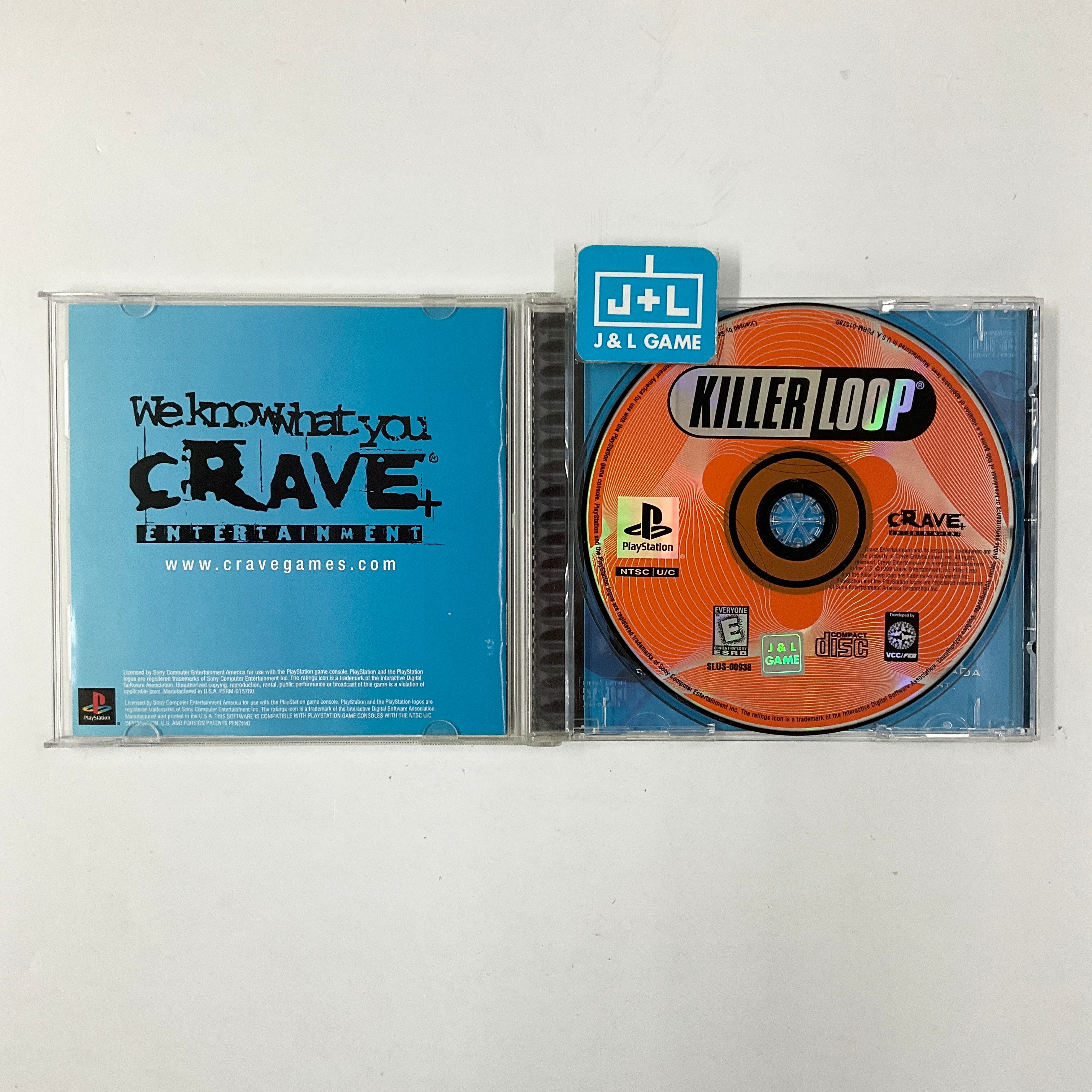 Killer Loop - (PS1) PlayStation 1 [Pre-Owned] Video Games Crave Entertainment   