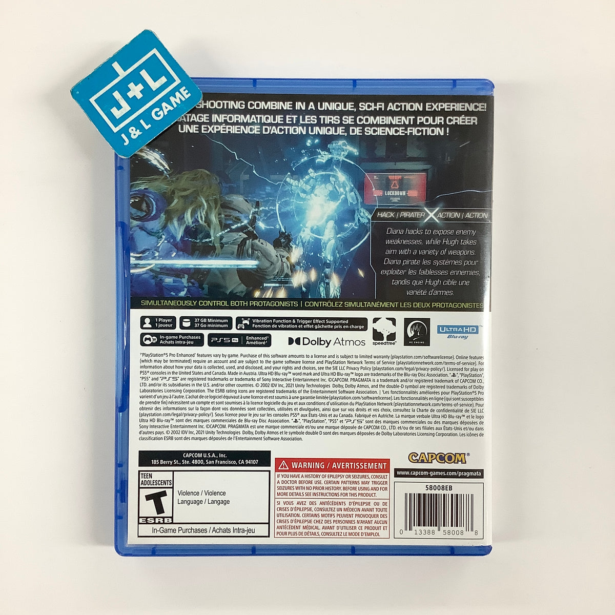 PRAGMATA - (PS5) PlayStation 5 [Pre-Owned] Video Games Capcom