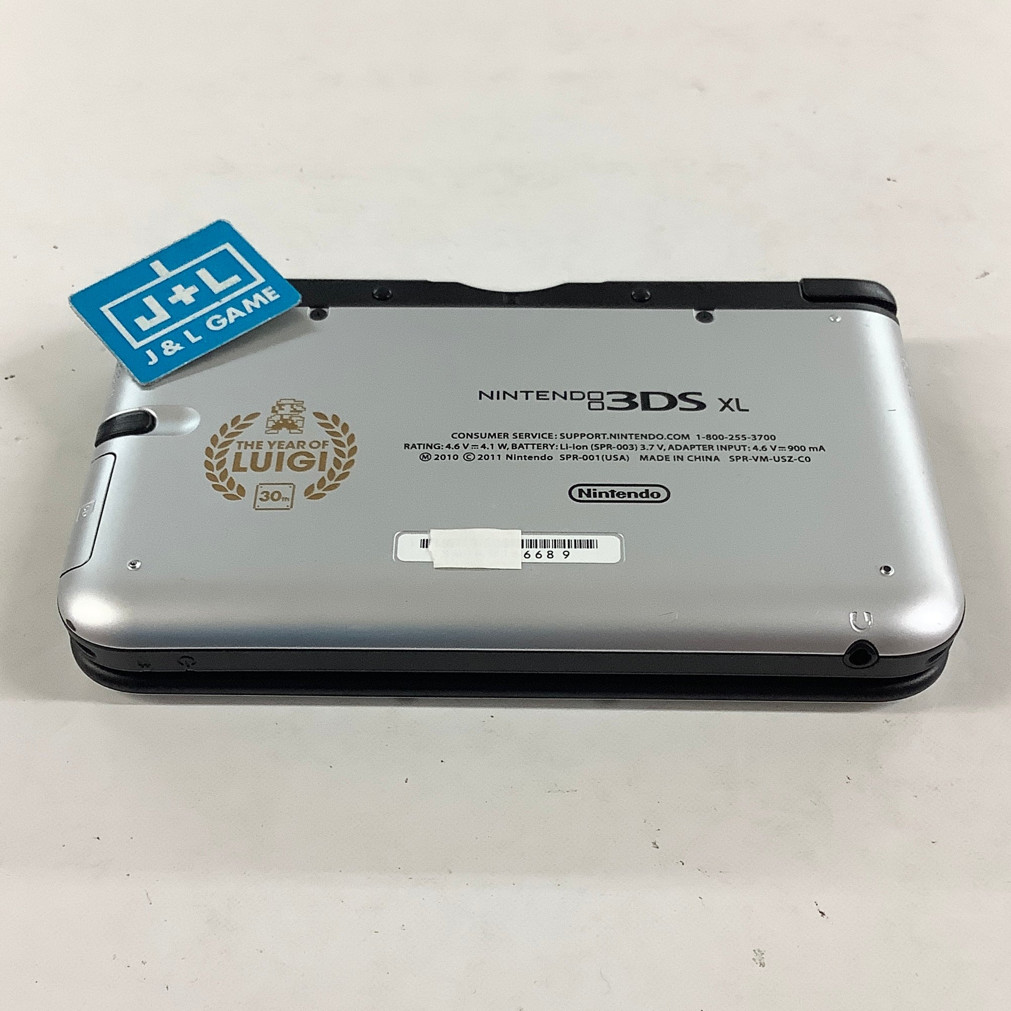 Nintendo 3DS XL Console (Mario & Luigi Silver) - Nintendo 3DS [Pre-Owned] Consoles Nintendo