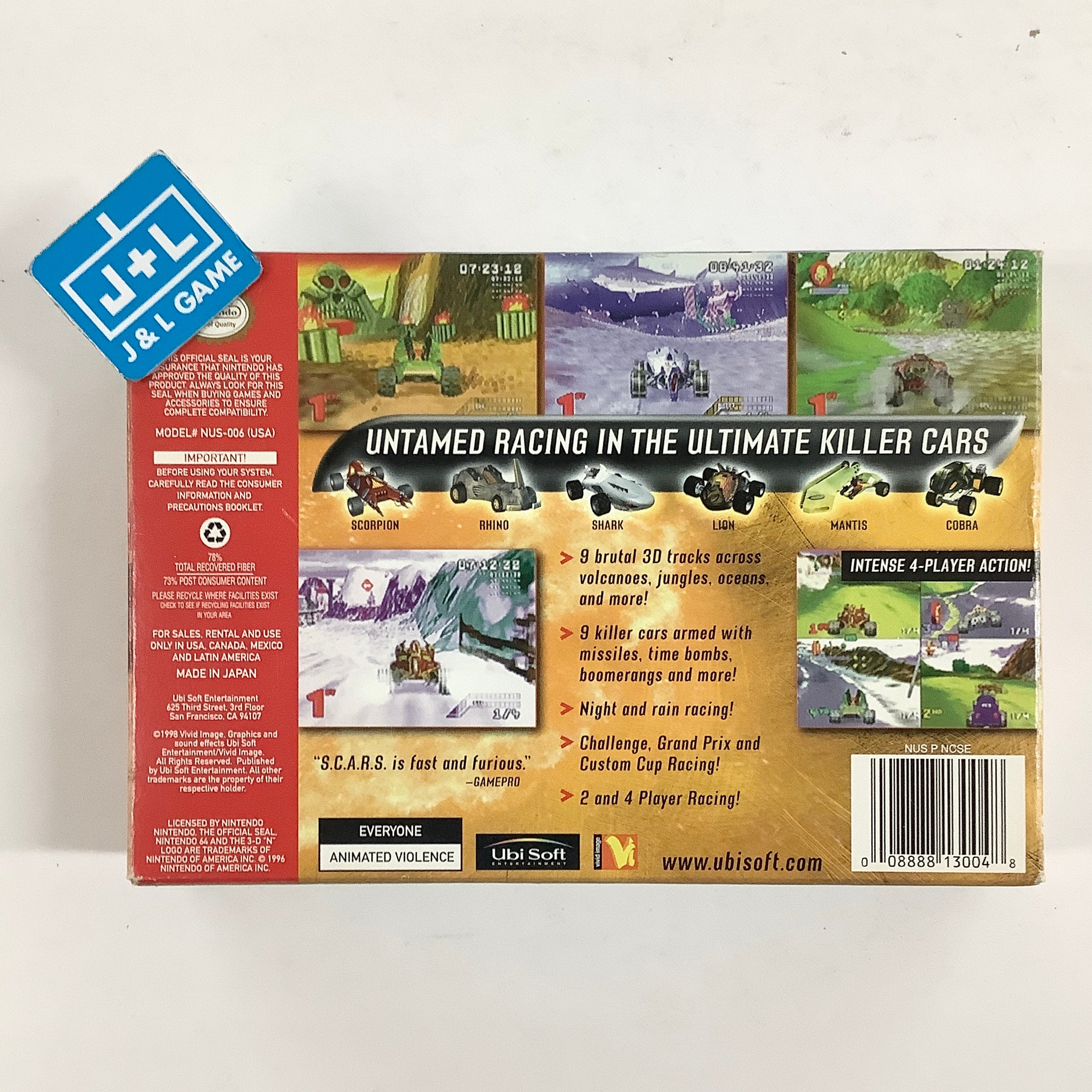 S.C.A.R.S - (N64) Nintendo 64 [Pre-Owned]
