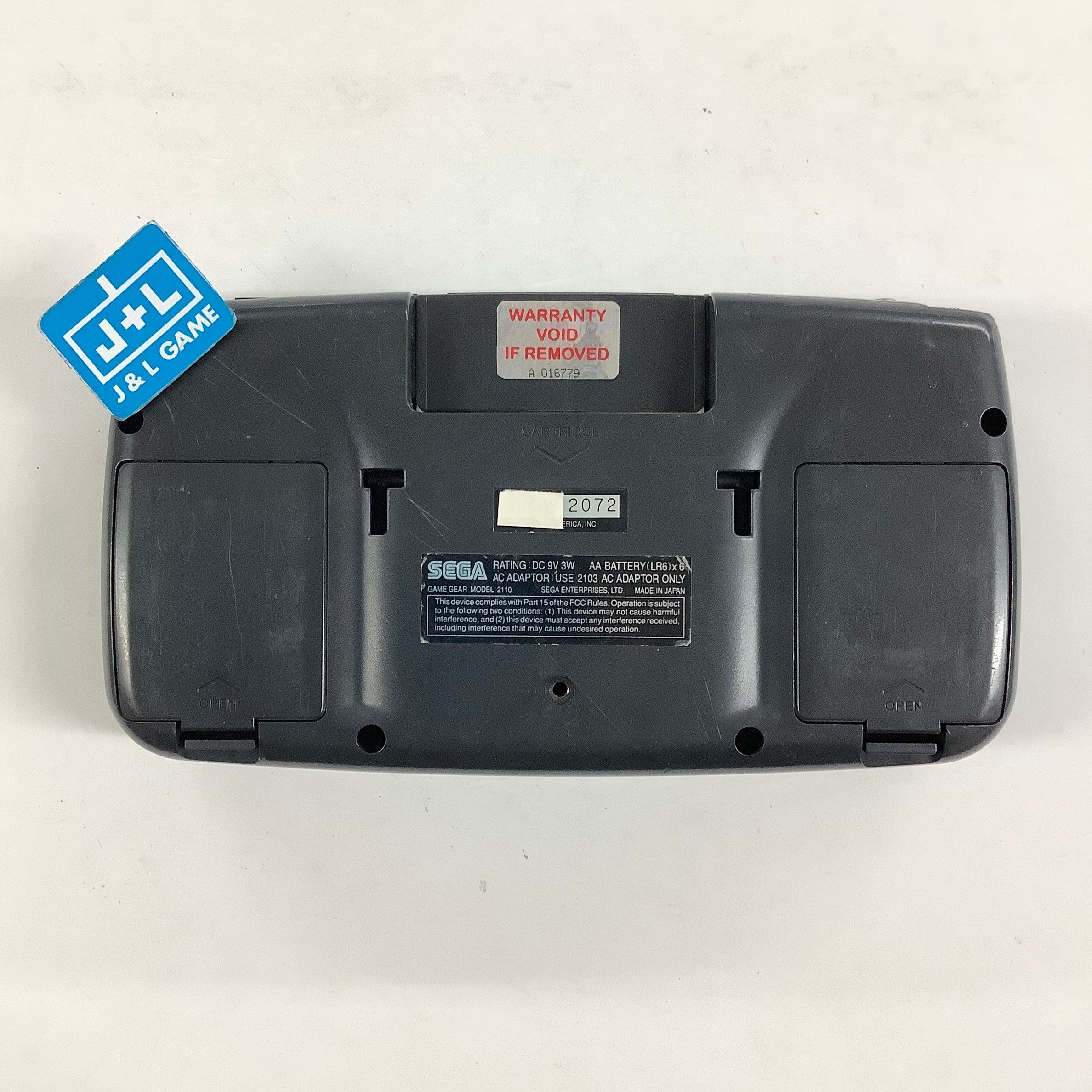 Sega Game Gear Portable Video Game System (Black) - (SGG) SEGA GameGear [Pre-Owned] Consoles SEGA