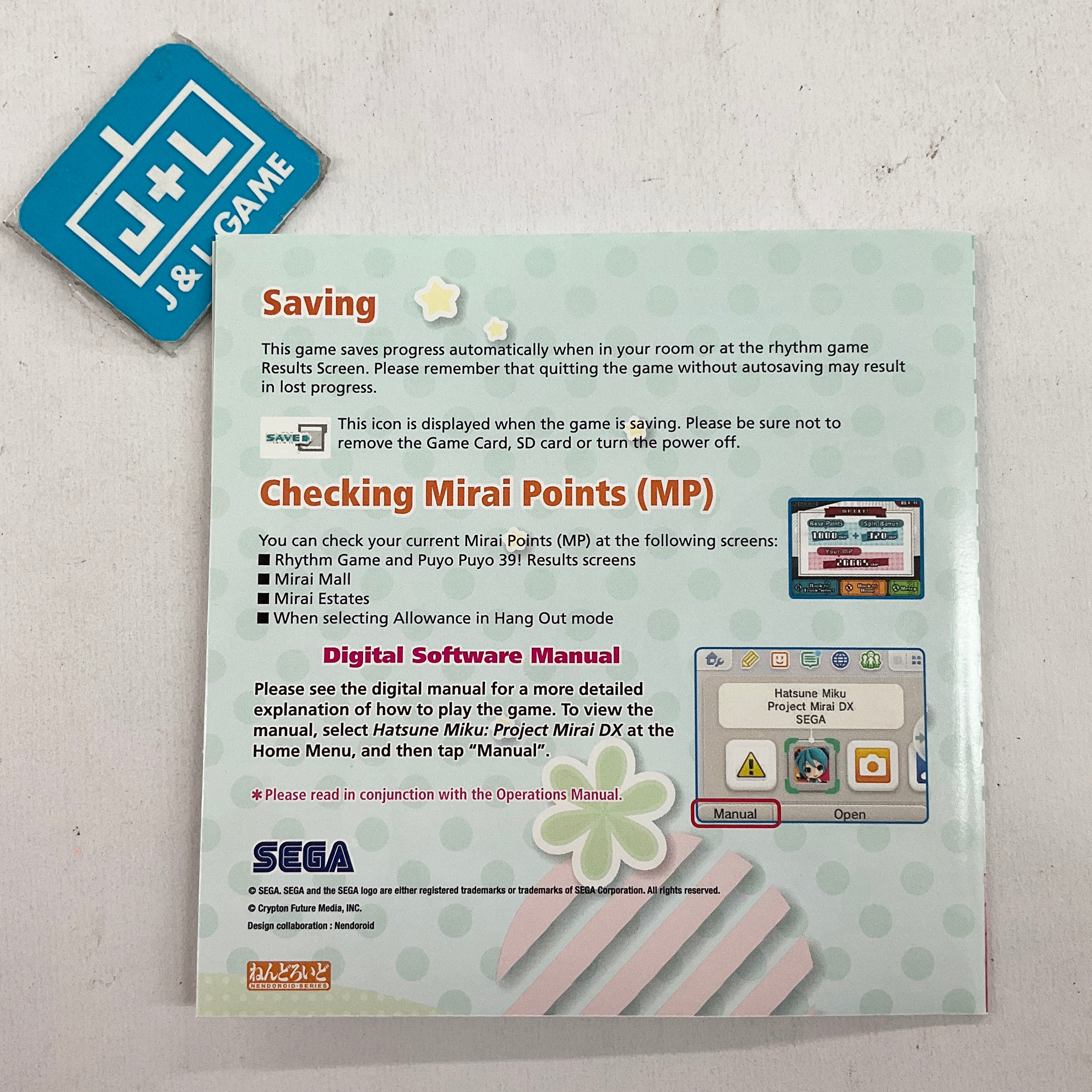 Hatsune Miku: Project Mirai DX - Nintendo 3DS [Pre-Owned] Video Games SEGA