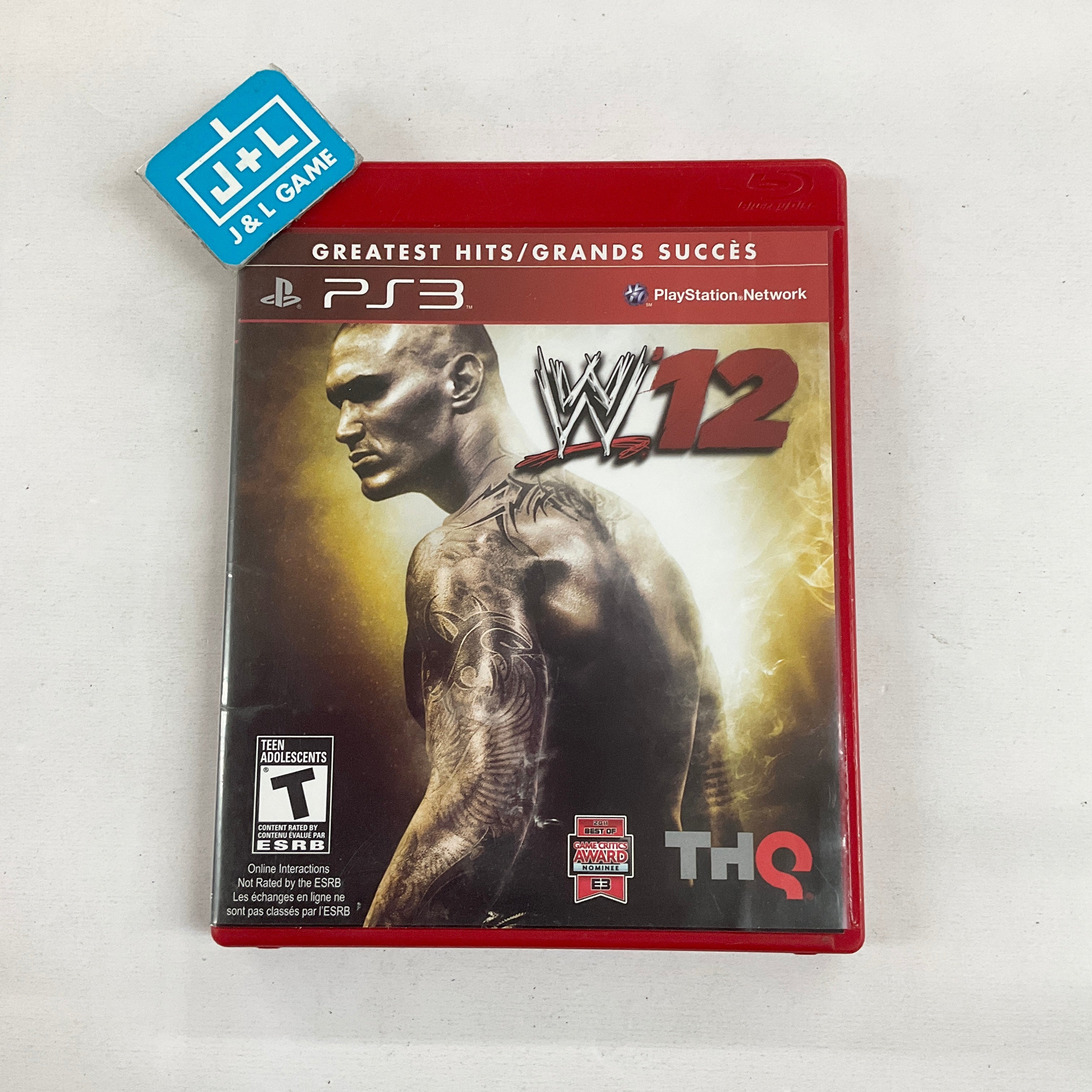 WWE '12 (Greatest Hits) - (PS3) PlayStation 3 [Pre-Owned] Video Games THQ