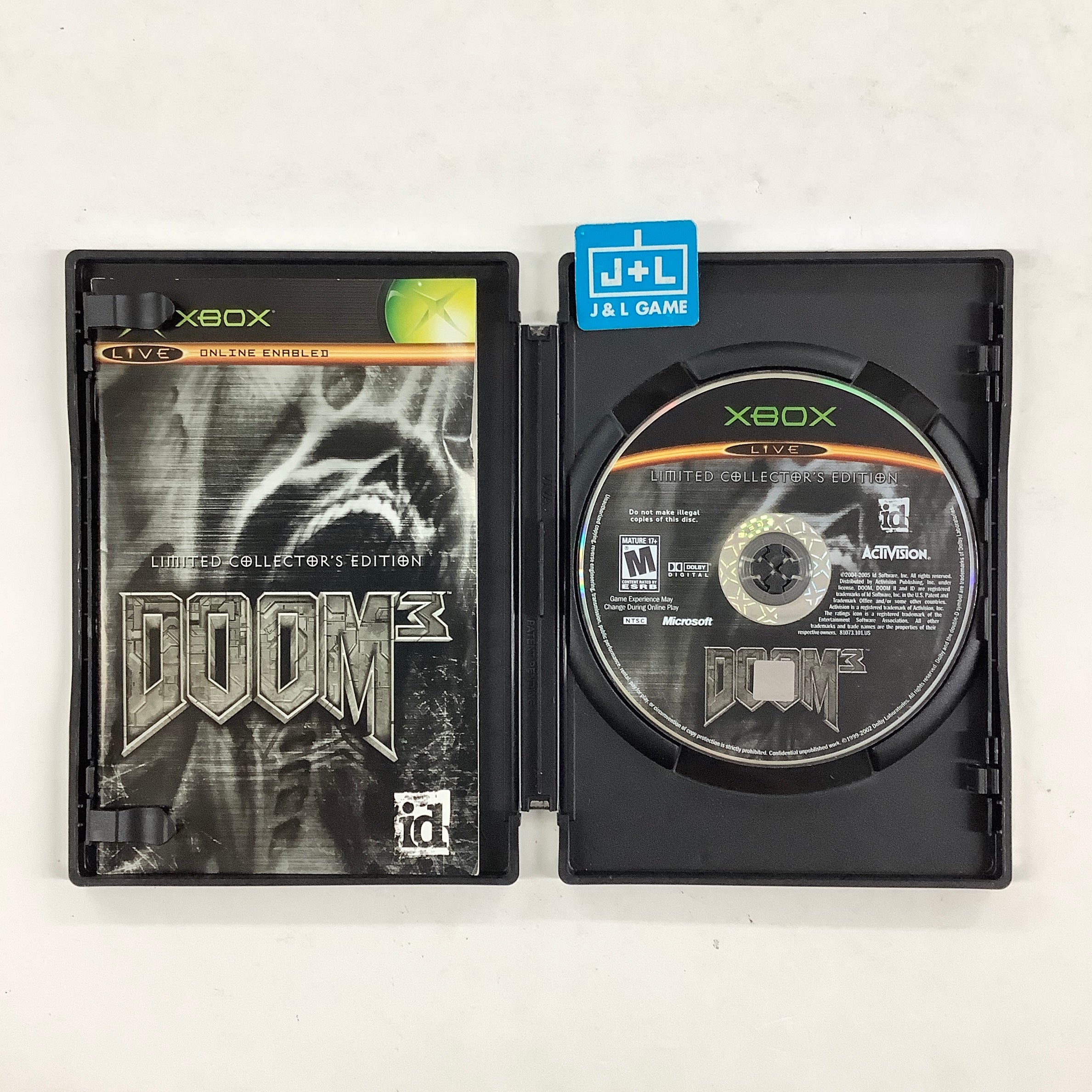 Doom 3 (Limited Collector's Edition) - (XB) Xbox [Pre-Owned] Video Games Activision