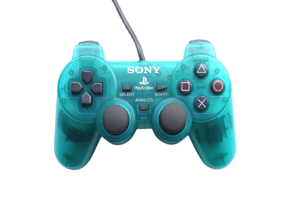 Sony DualShock 2 Controller (Clear Green) - (PS2) PlayStation 2 [Pre-Owned] Accessories Sony