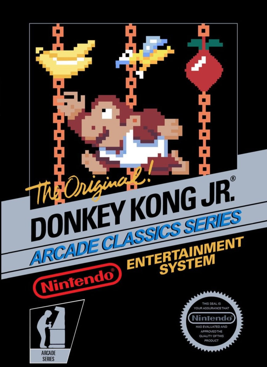 Donkey Kong Jr. - (NES) Nintendo Entertainment System [Pre-Owned] Video Games Nintendo   