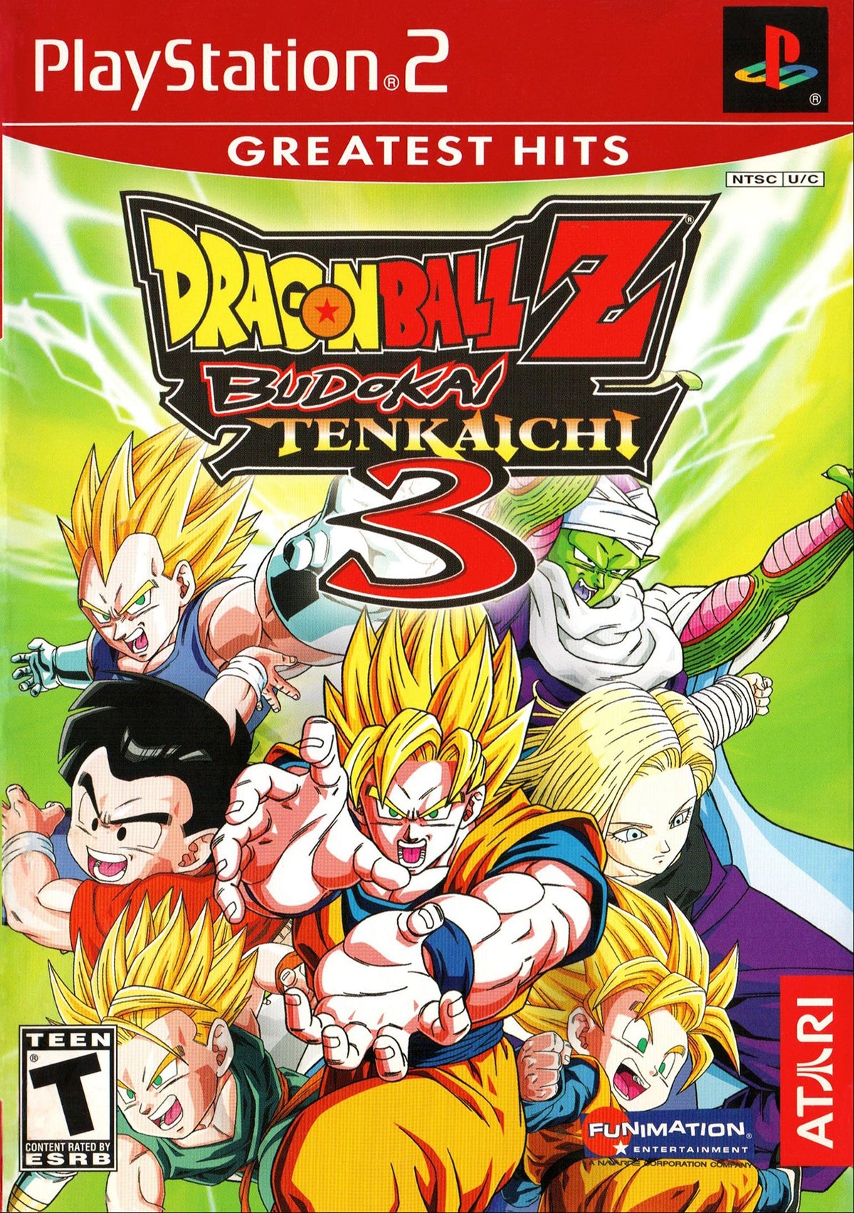 Dragon Ball Z: Budokai Tenkaichi 3 (Greatest Hits) - (PS2) Playstation 2 [Pre-Owned] Video Games Atari Inc.