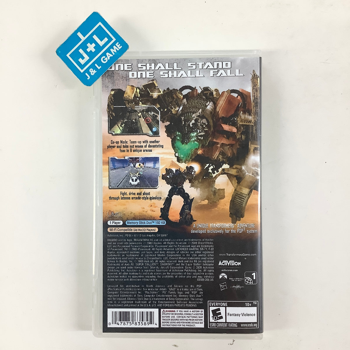 Transformers: Revenge of the Fallen - SONY PSP [Pre-Owned] Video Games Activision