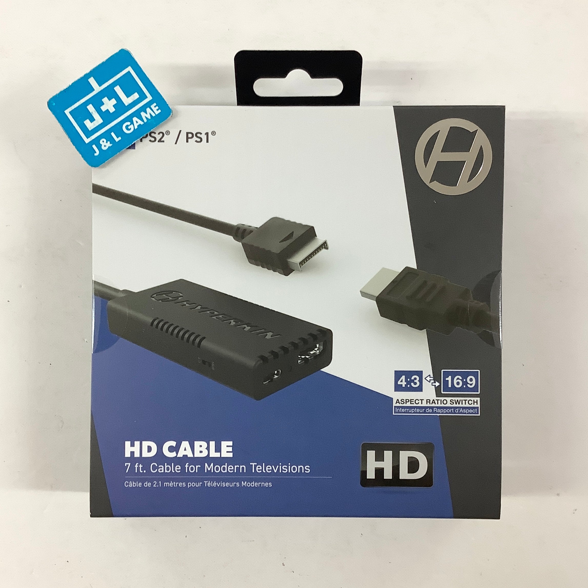 Hyperkin HDTV Cable for PlayStation 2 and PlayStation 1 - (PS2) PlayStation 2 Accessories Hyperkin