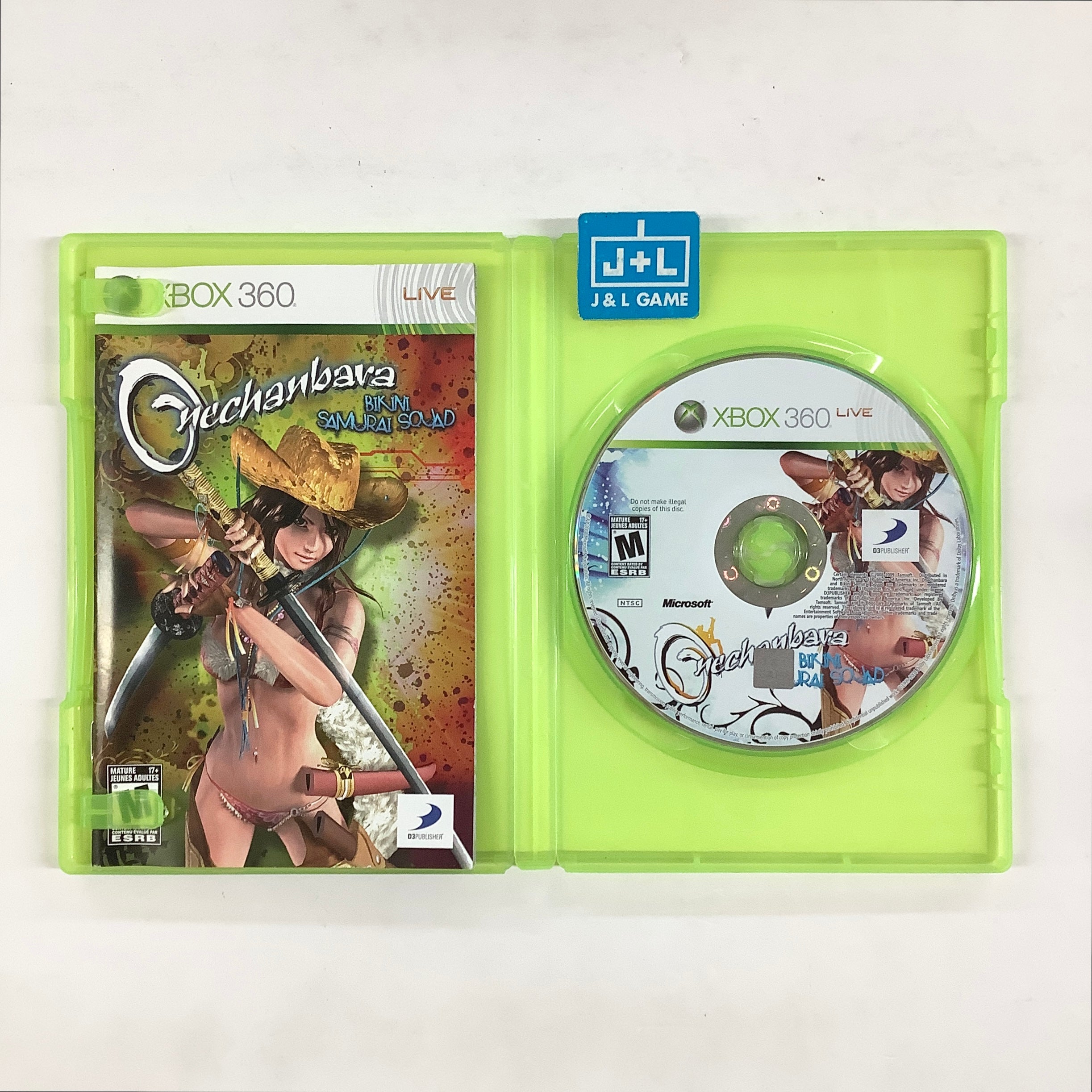 Onechanbara: Bikini Samurai Squad - Xbox 360 [Pre-Owned] Video Games D3Publisher
