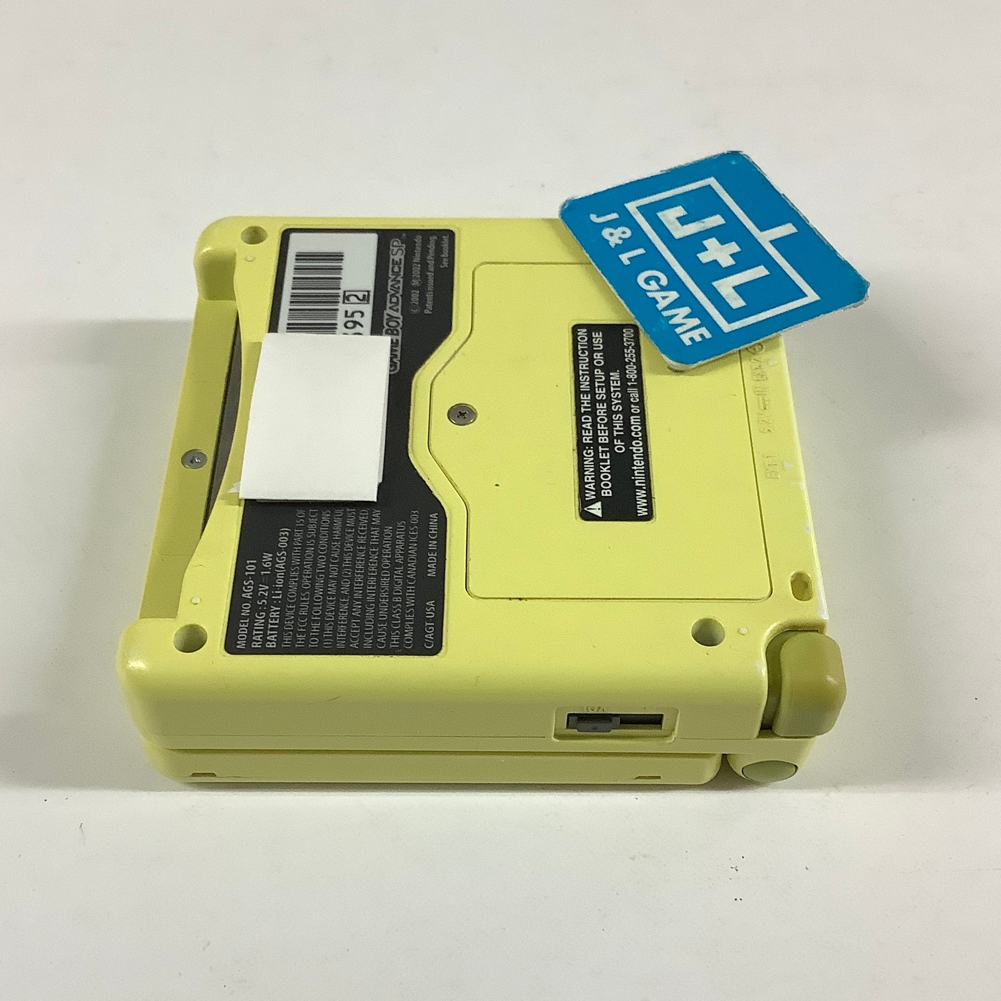 Nintendo Game Boy Advance SP Console AGS - 101 (SpongeBob SquarePants) - (GBA) Game Boy Advance SP [Pre-Owned]